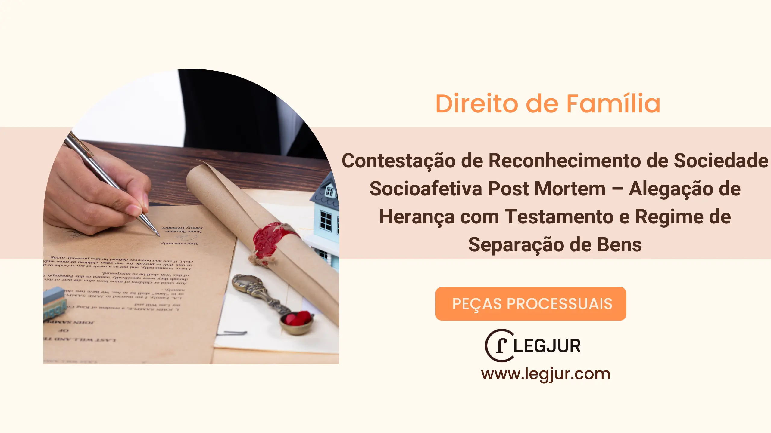 Modelo de Contestação à Ação de Reconhecimento de Sociedade Socioafetiva com Fundamentação Jurídica e Jurisprudencial