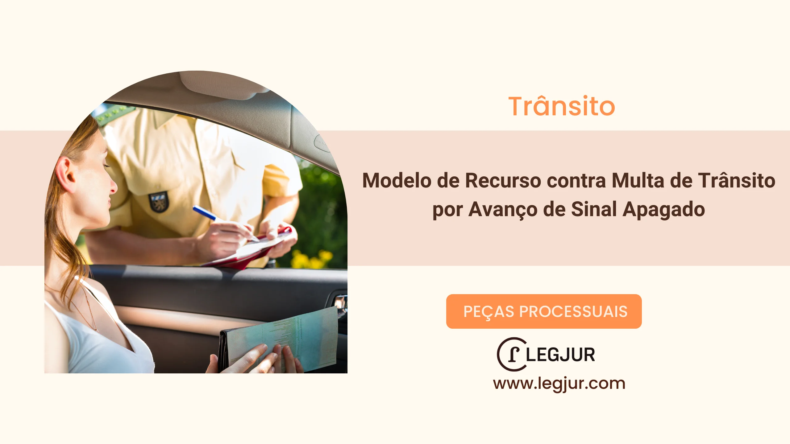 Modelo de Recurso Administrativo ao DETRAN/RJ para Anulação de Multa por Avanço de Sinal Vermelho Devido à Falha de Sinalização