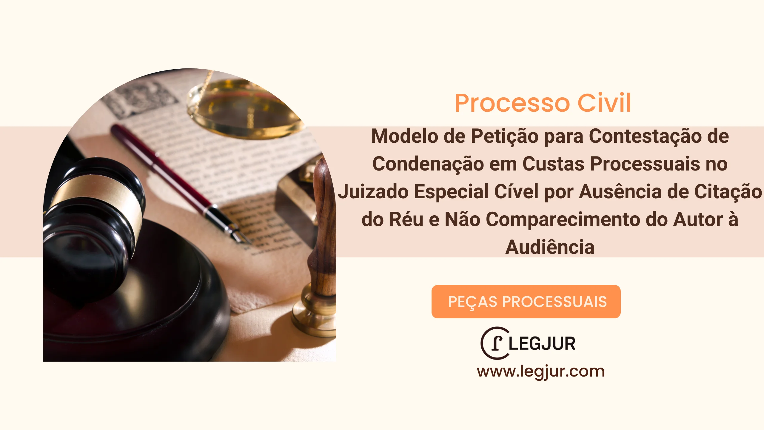 Modelo de Petição para Contestação de Condenação em Custas Processuais no Juizado Especial Cível por Ausência de Citação do Réu e Não Comparecimento do Autor à Audiência