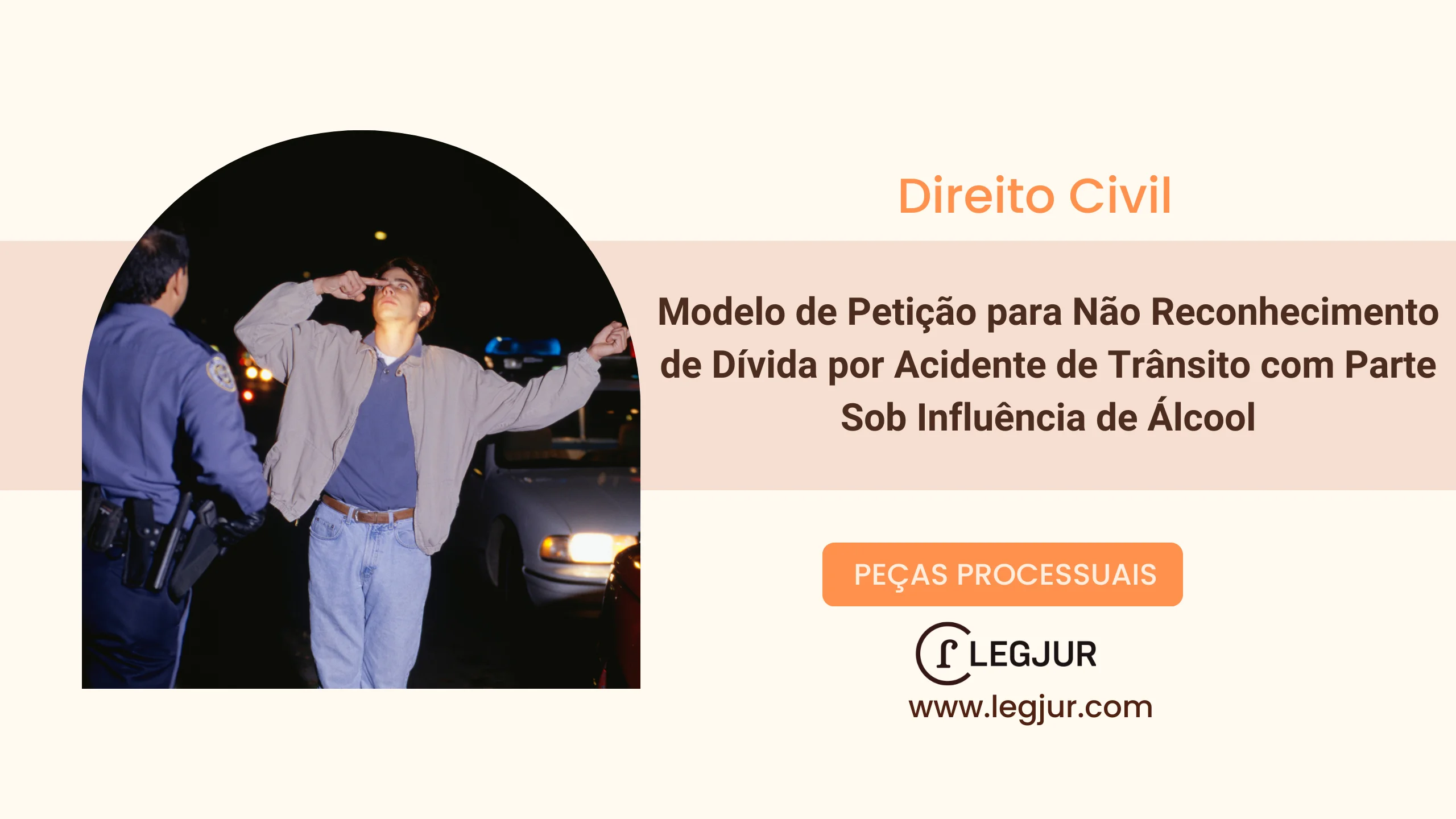 Modelo de Ação Declaratória de Inexistência de Dívida com Pedido de Indenização por Danos Morais em Razão de Acidente de Trânsito