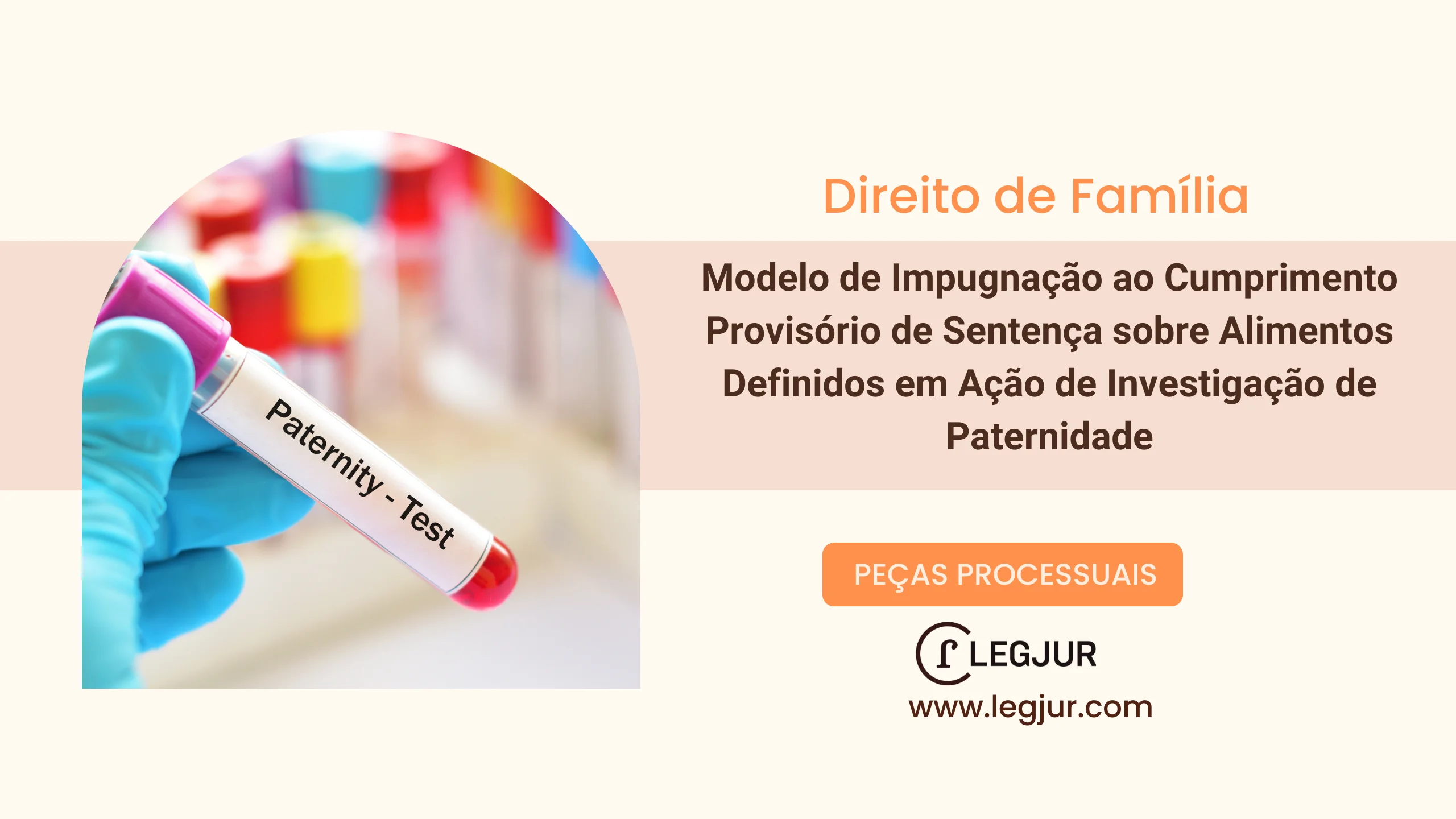 Modelo de Impugnação ao Cumprimento Provisório de Sentença em Ação de Investigação de Paternidade com Base no CPC/2015