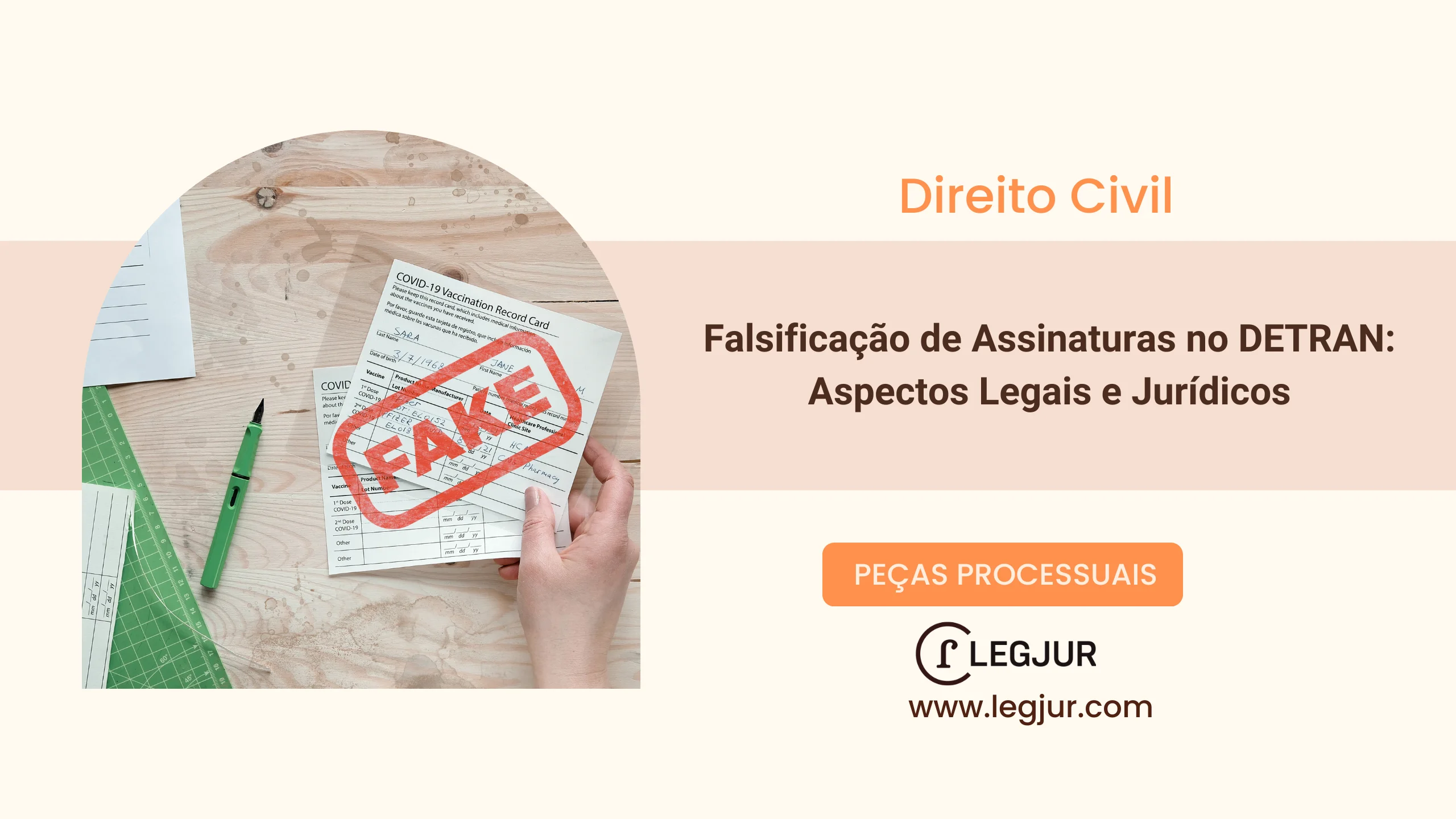 Modelo de Ação Declaratória de Inexistência de Relação Jurídica Cumulada com Indenização por Danos Morais contra o DETRAN com Base em Falsificação de Assinaturas e Perícia Grafotécnica