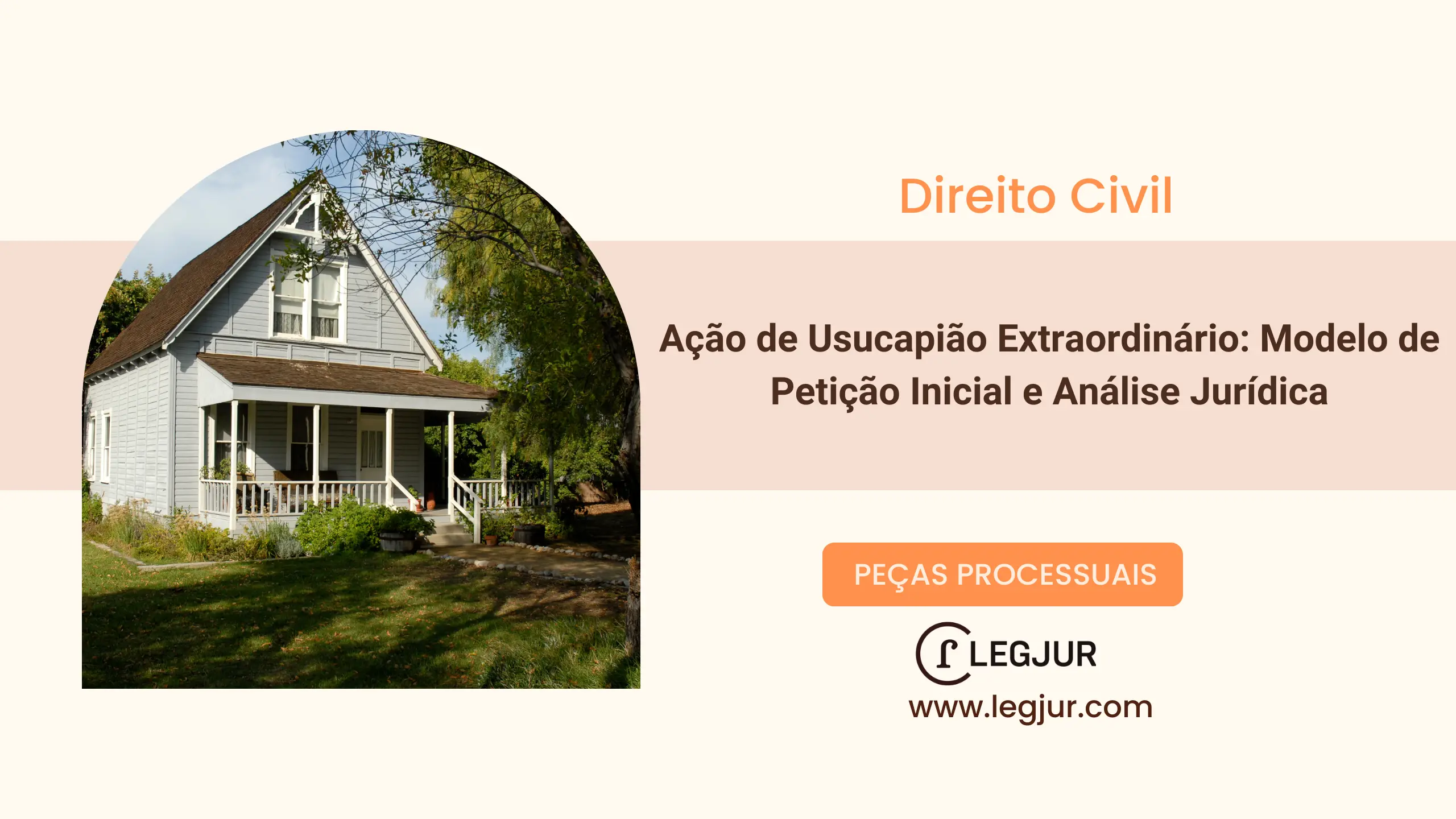 Modelo de Petição Inicial de Ação de Usucapião Extraordinária para Reconhecimento de Propriedade Rural em Paraíso do Tocantins