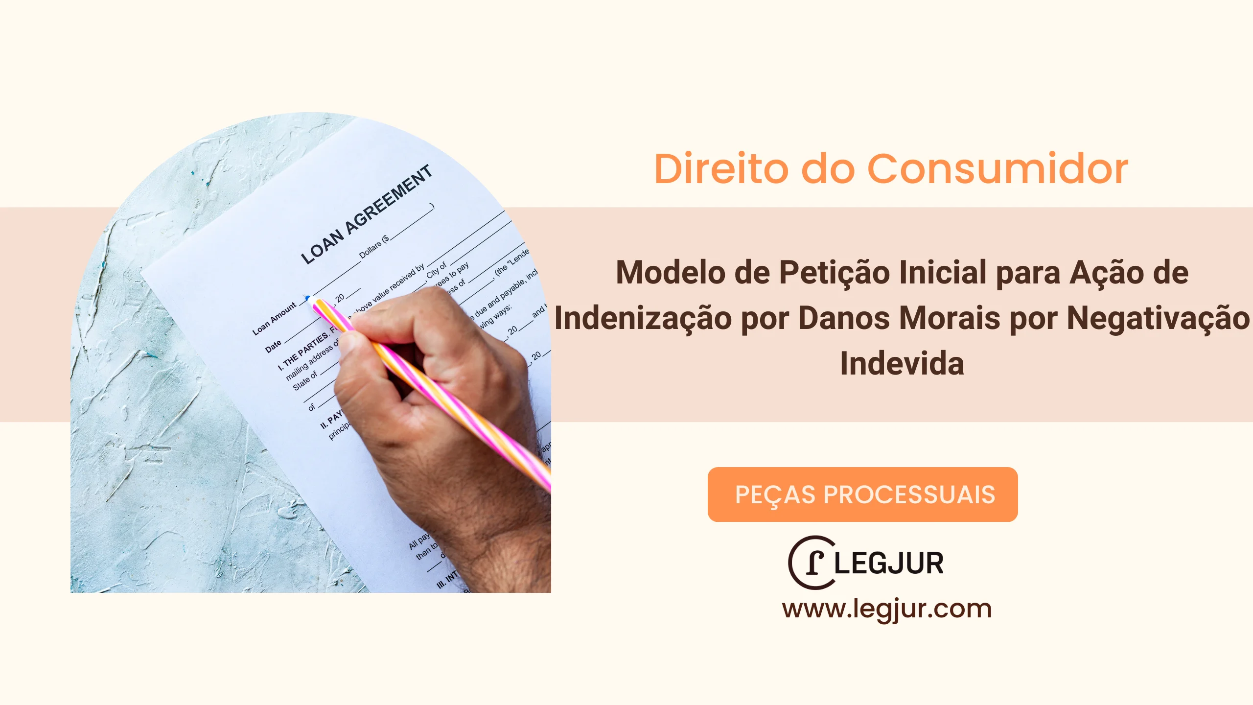 Modelo de Petição Inicial para Ação de Indenização por Danos Morais por Negativação Indevida