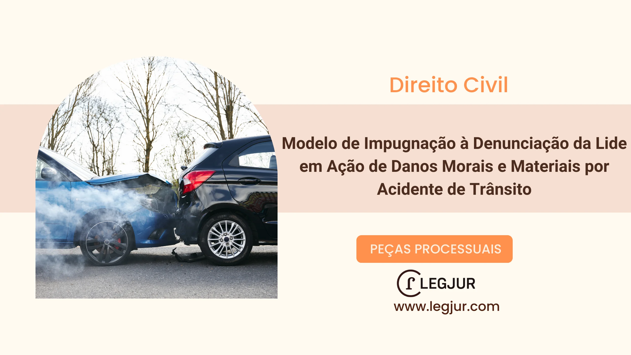 Modelo de Contestação em Ação de Indenização por Danos Morais e Materiais Decorrente de Acidente de Trânsito com Denunciação da Lide à Seguradora em Liquidação Extrajudicial
