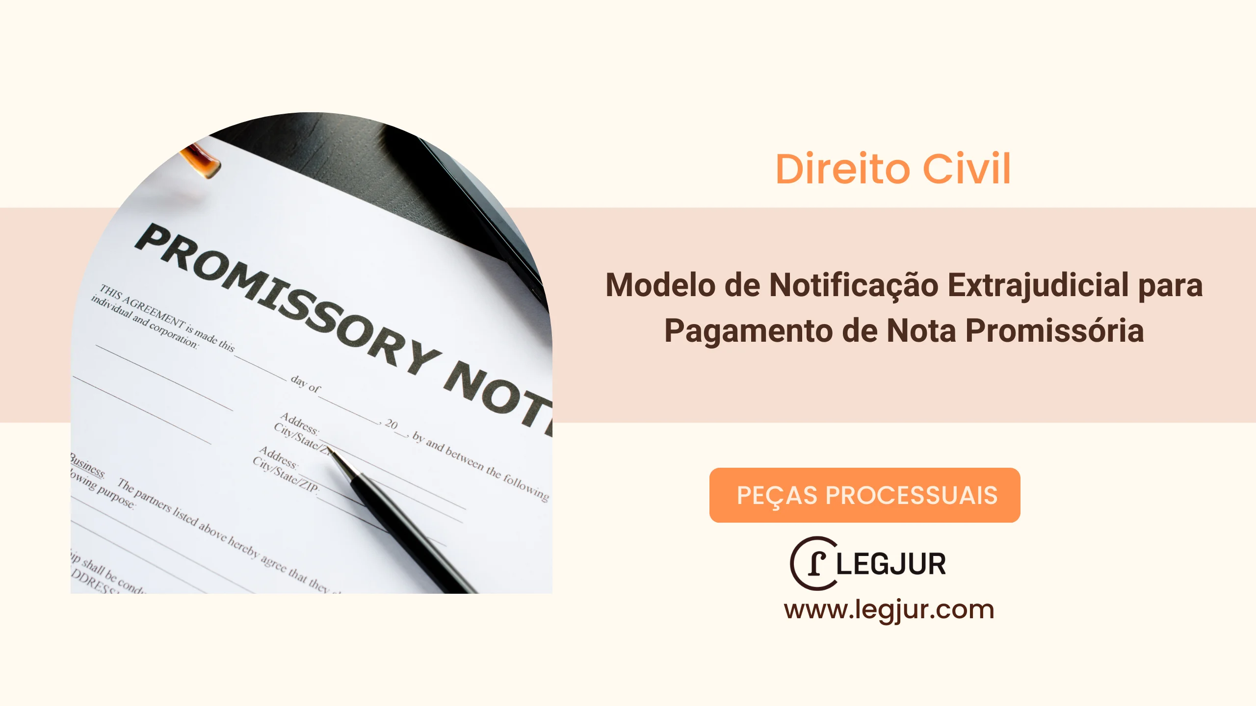 Modelo de Notificação Extrajudicial para Pagamento de Nota Promissória