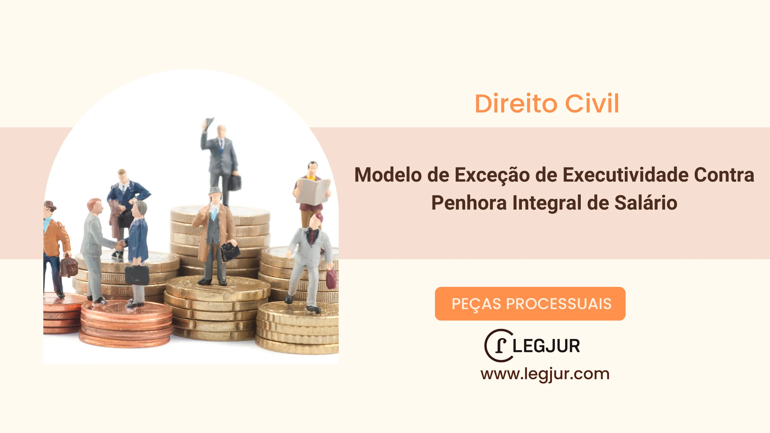 Modelo de Exceção de Executividade Contra Penhora Integral de Salário