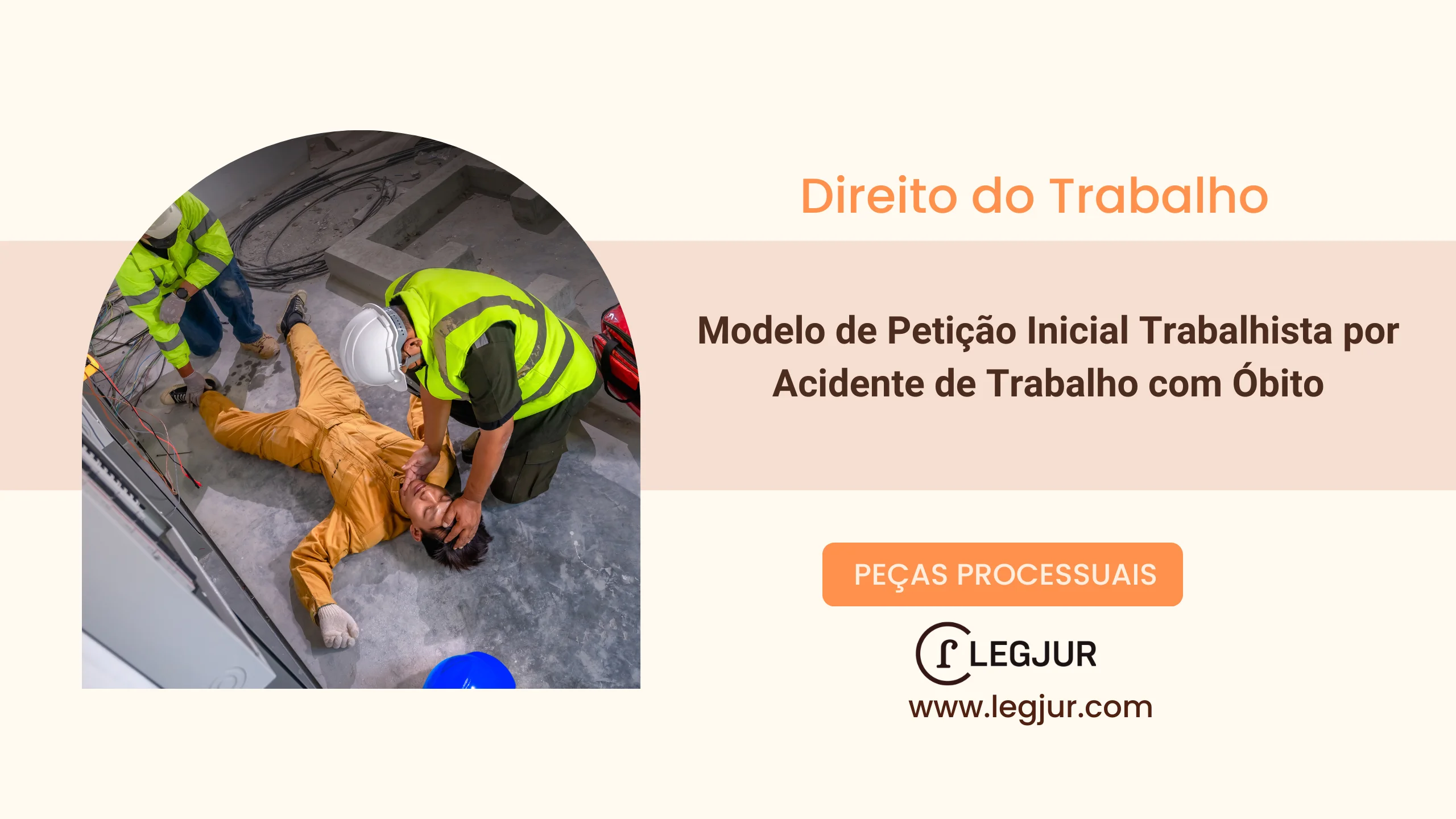 Modelo de Petição Inicial Trabalhista por Acidente de Trabalho com Óbito