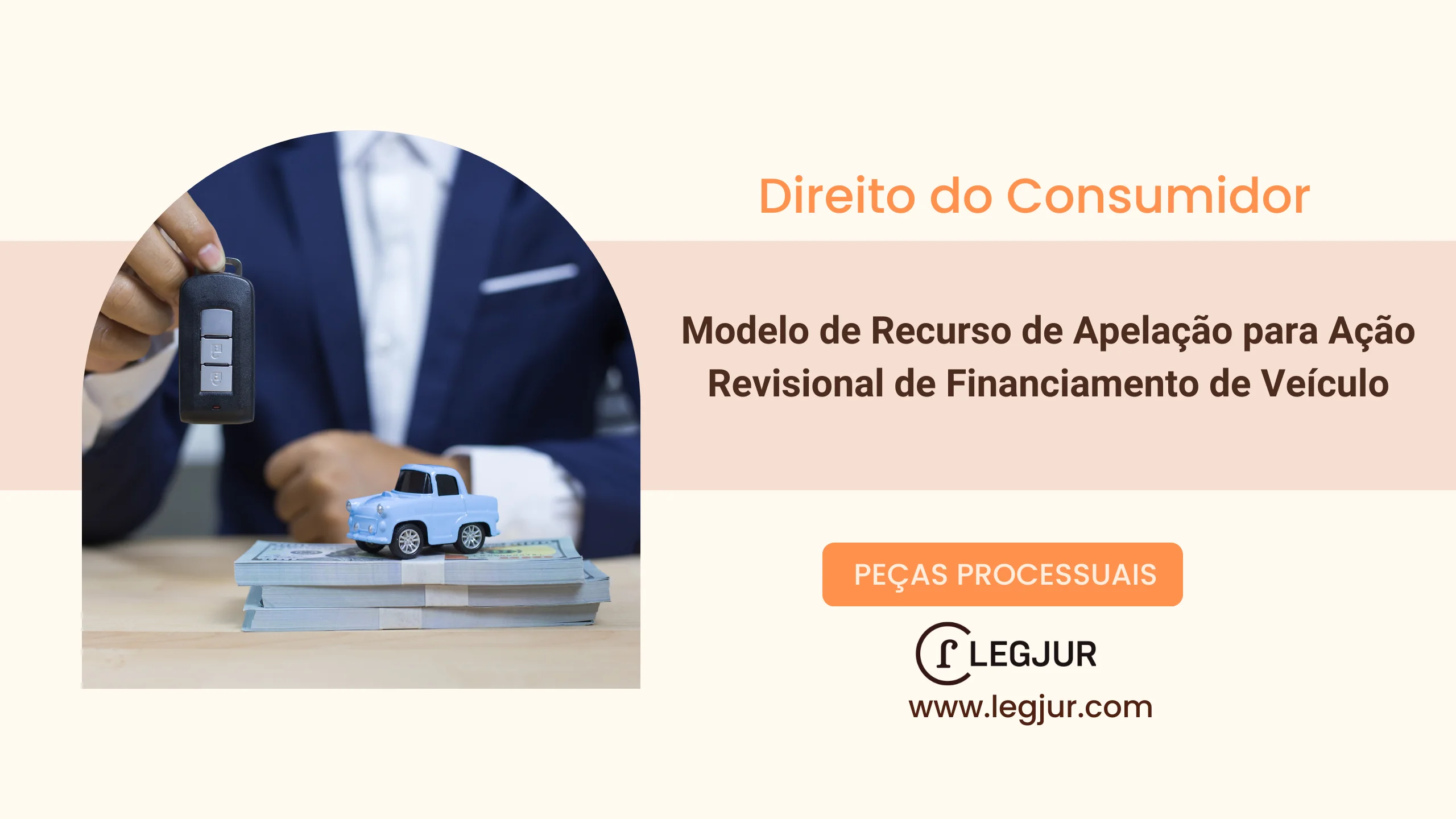 Modelo de Recurso de Apelação para Ação Revisional de Financiamento de Veículo