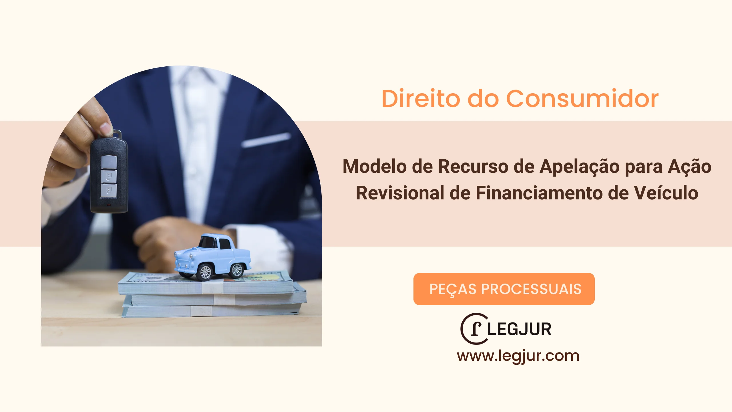 Modelo de Recurso de Apelação em Ação Revisional de Contrato de Financiamento de Veículo contra Instituição Financeira com Fundamentação no CPC/2015 e no Código de Defesa do Consumidor
