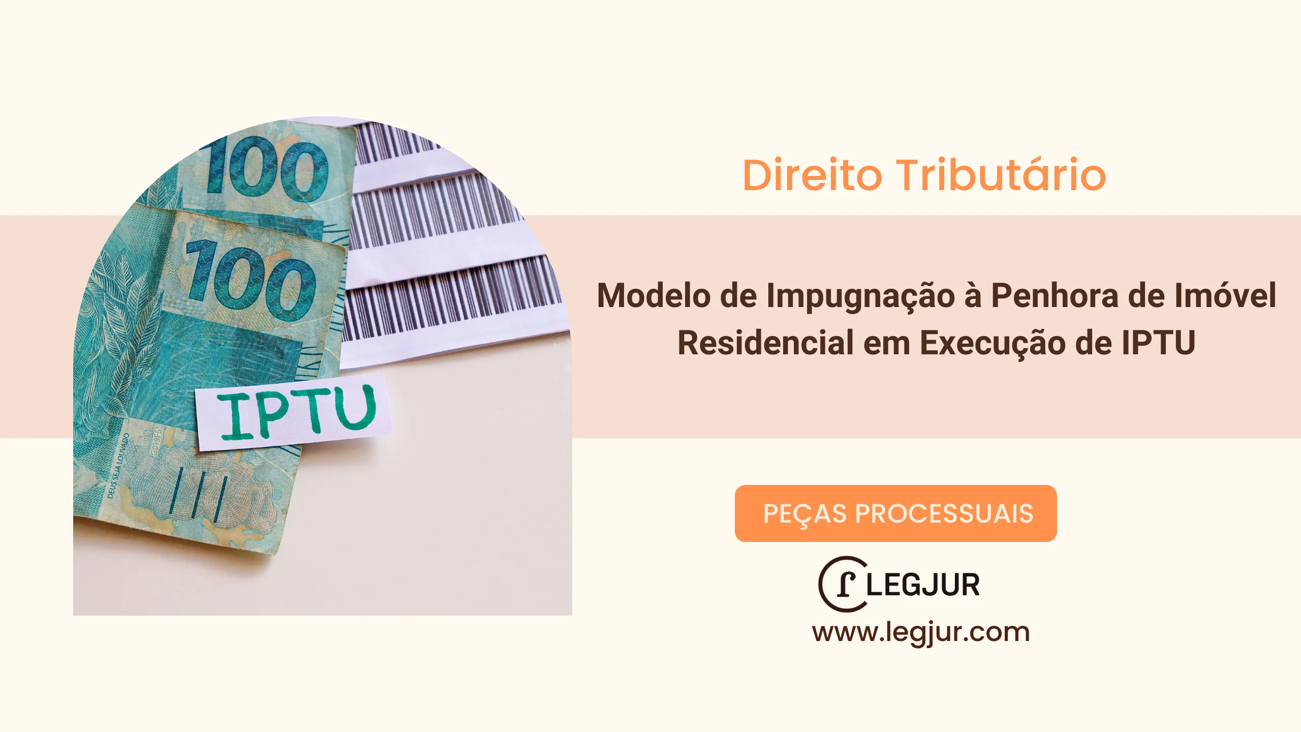 Modelo de Impugnação à Penhora de Imóvel Residencial em Execução de IPTU