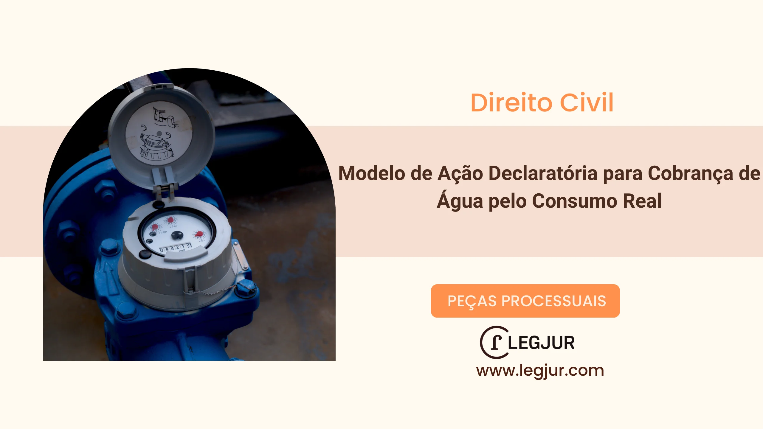 Modelo de Petição Inicial de Ação Declaratória de Obrigação de Fazer C/C Repetição de Indébito Contra Companhia de Água por Cobrança Indevida de Condomínio
