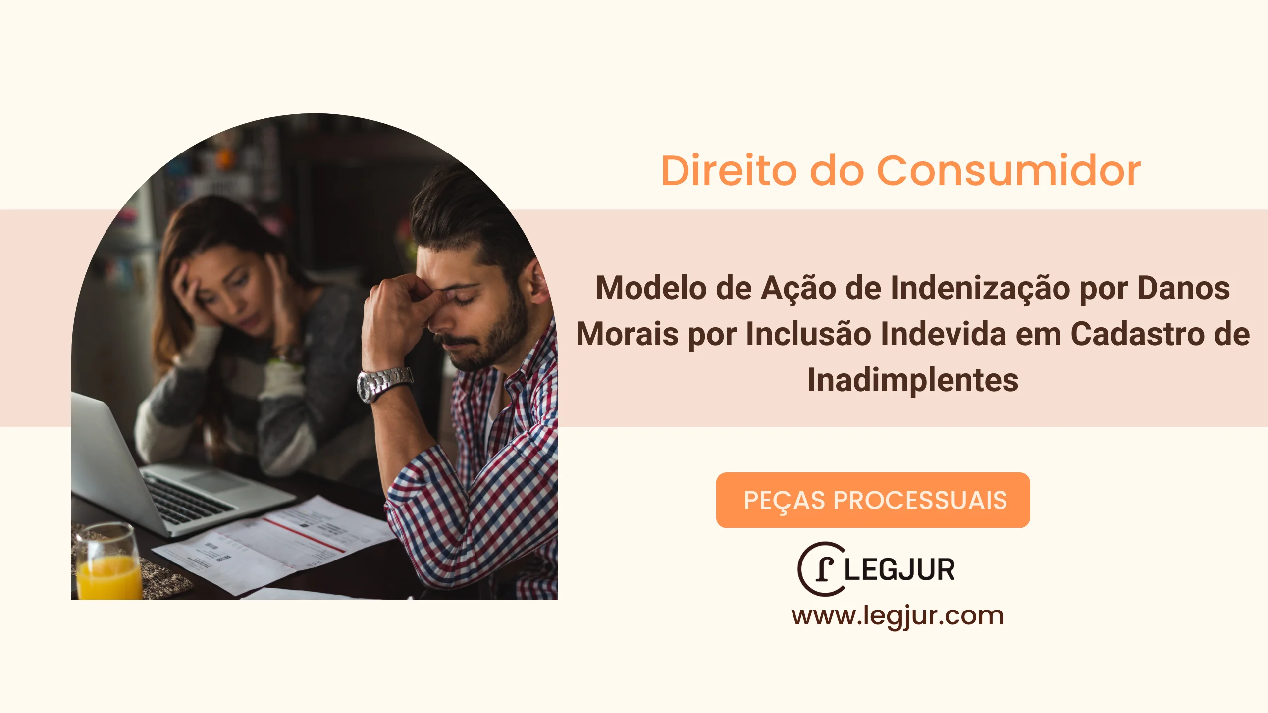 Modelo de Ação Declaratória de Inexigibilidade de Débito com Pedido de Indenização por Danos Morais Contra Inclusão Indevida no SERASA
