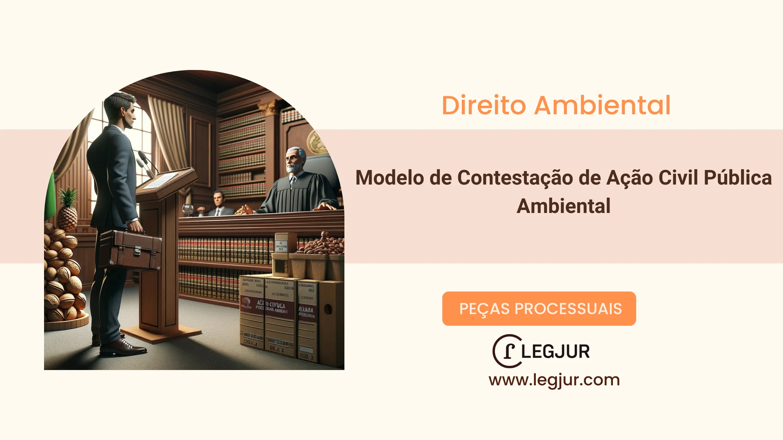 Modelo de Contestação em Ação Civil Pública Ambiental Proposta pelo Ministério Público Contra Fábrica de Beneficiamento de Castanha do Pará