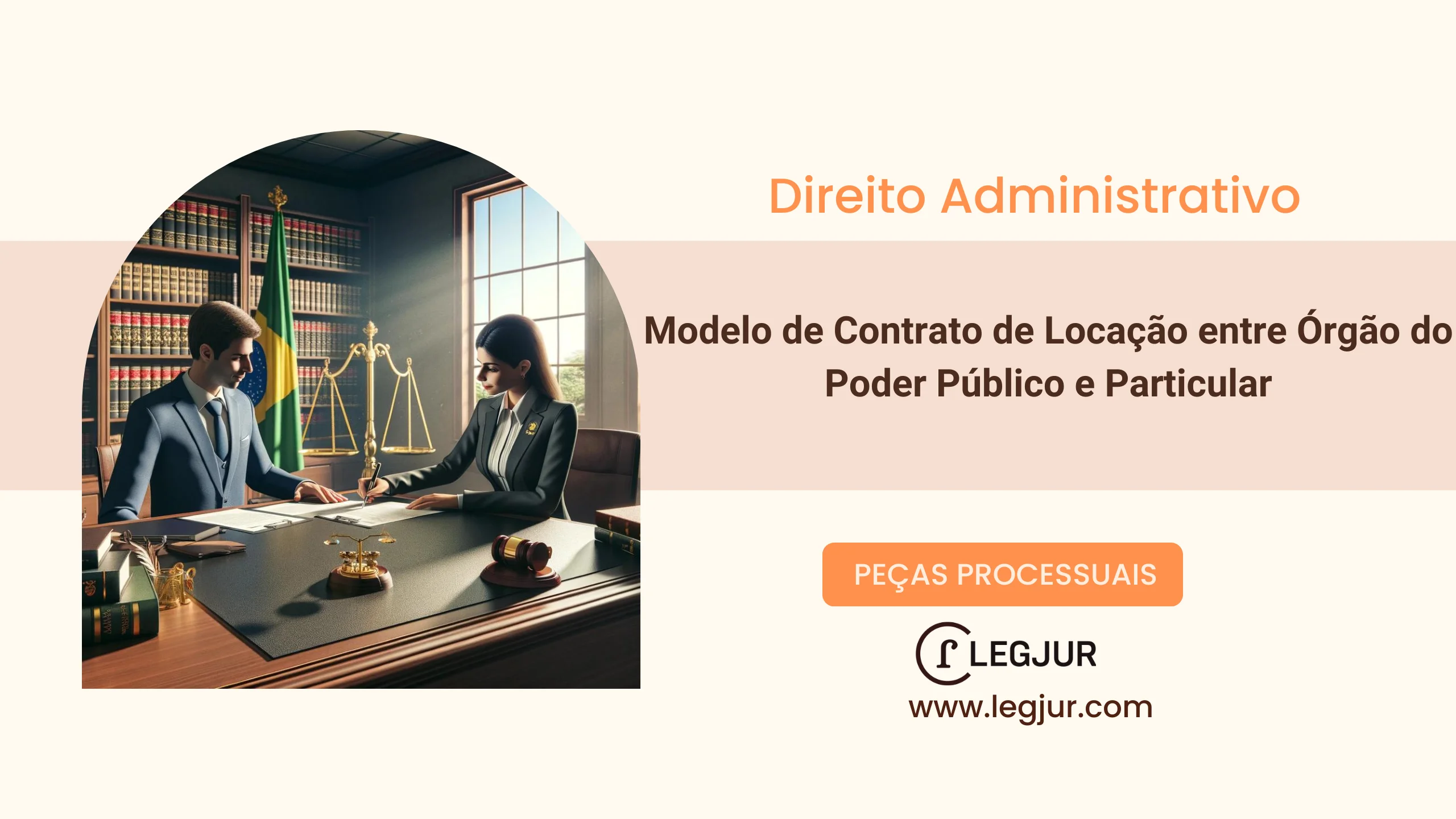 Modelo de Contrato de Locação de Imóvel entre Órgão Público e Particular com Base na Lei de Licitações e Código Civil