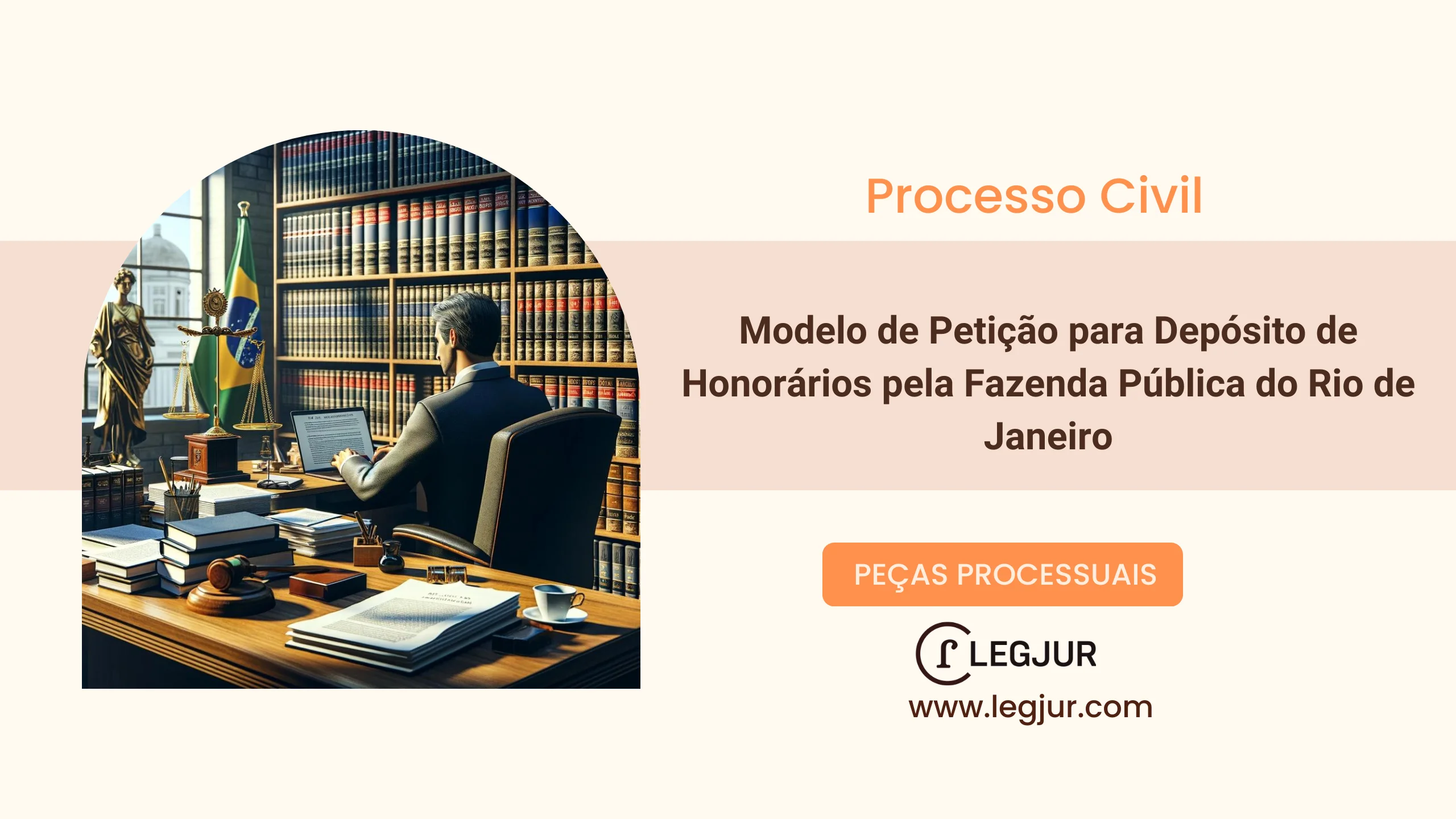 Modelo de Petição para Depósito de Honorários pela Fazenda Pública do Rio de Janeiro