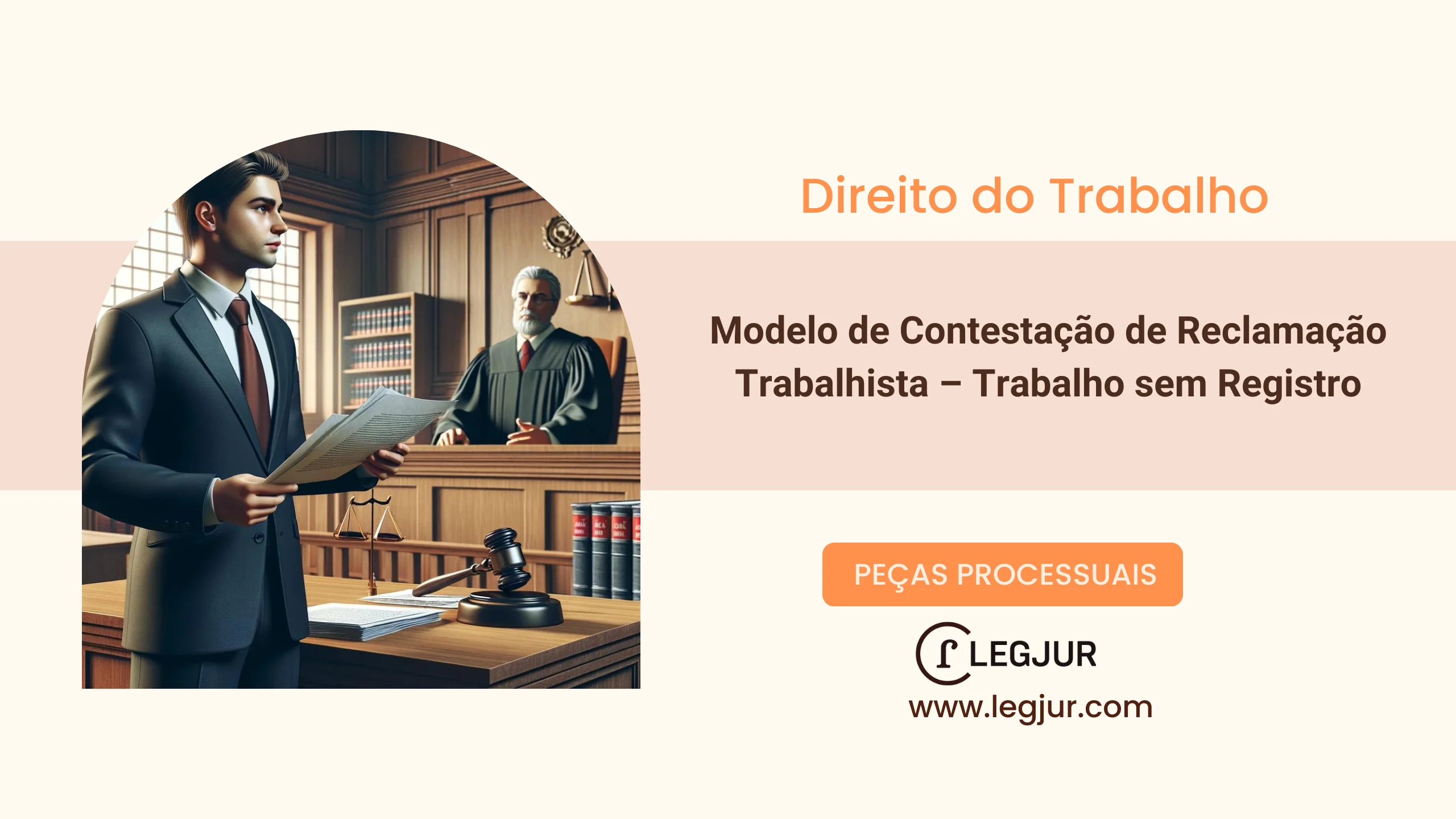 Modelo de Contestação de Reclamação Trabalhista – Trabalho sem Registro