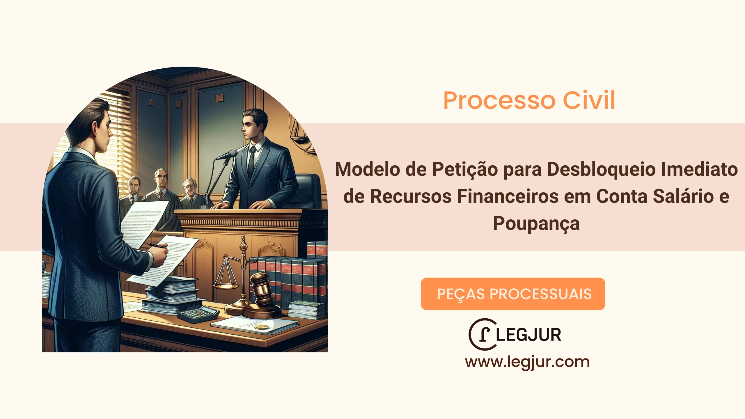 Modelo de Petição para Desbloqueio Imediato de Recursos Financeiros em Conta Salário e Poupança