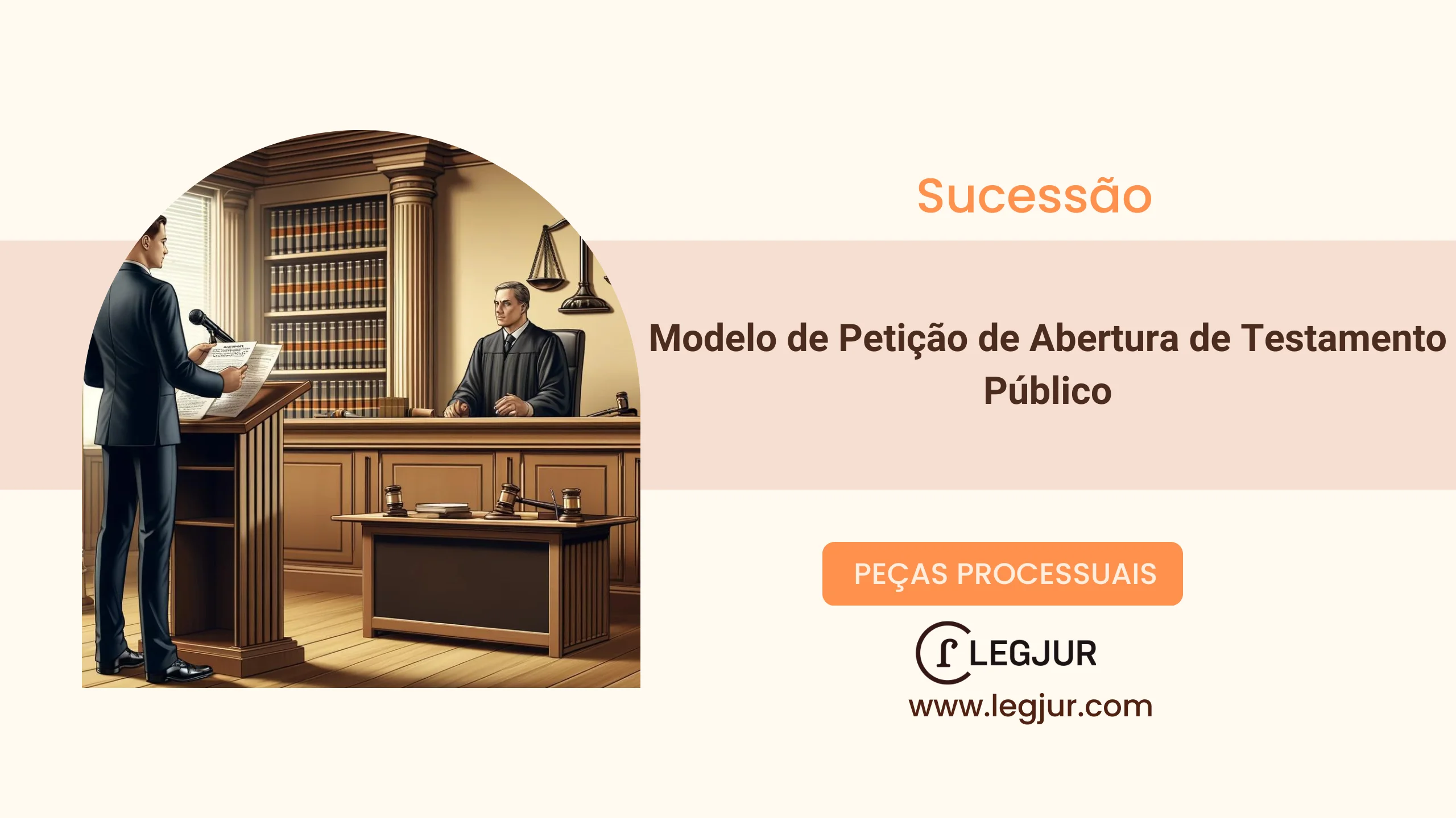 Modelo de Petição de Abertura de Testamento Público