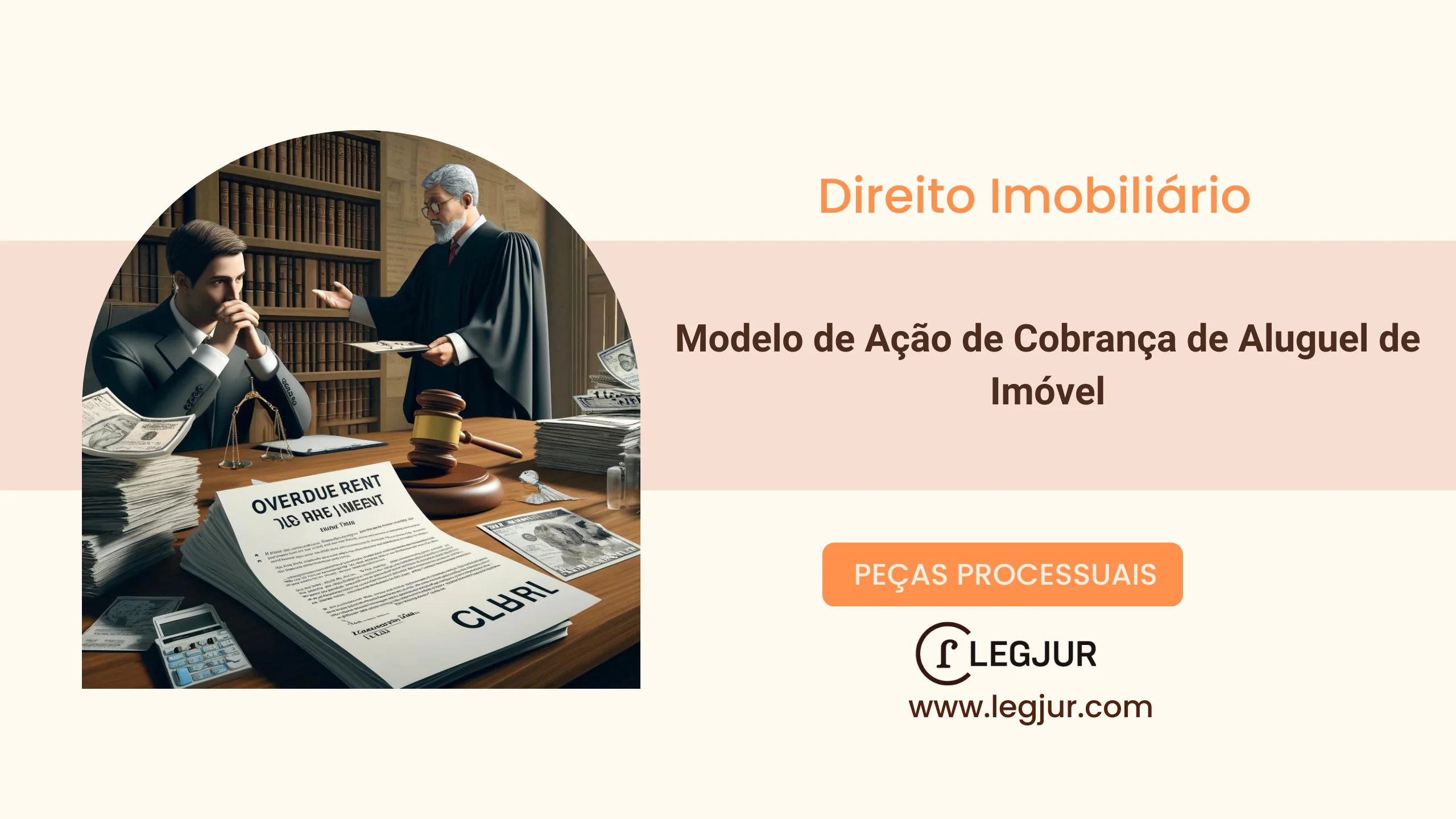 Modelo de Ação de Cobrança de Aluguel de Imóvel