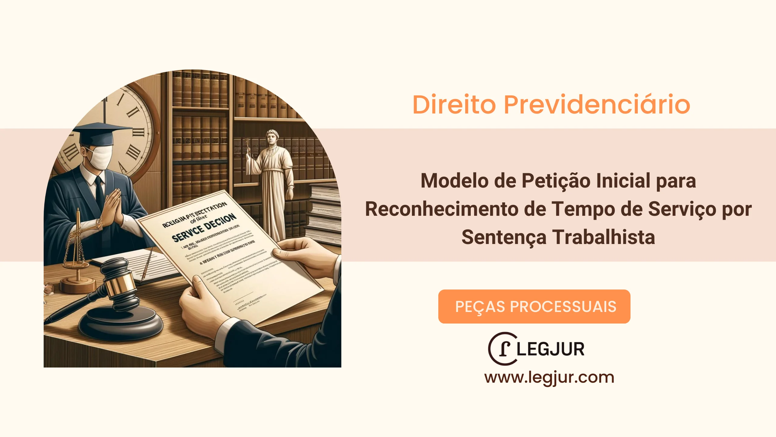 Modelo de Ação Previdenciária de Reconhecimento de Tempo de Contribuição com Base em Sentença Trabalhista e Averbação de Período pelo INSS