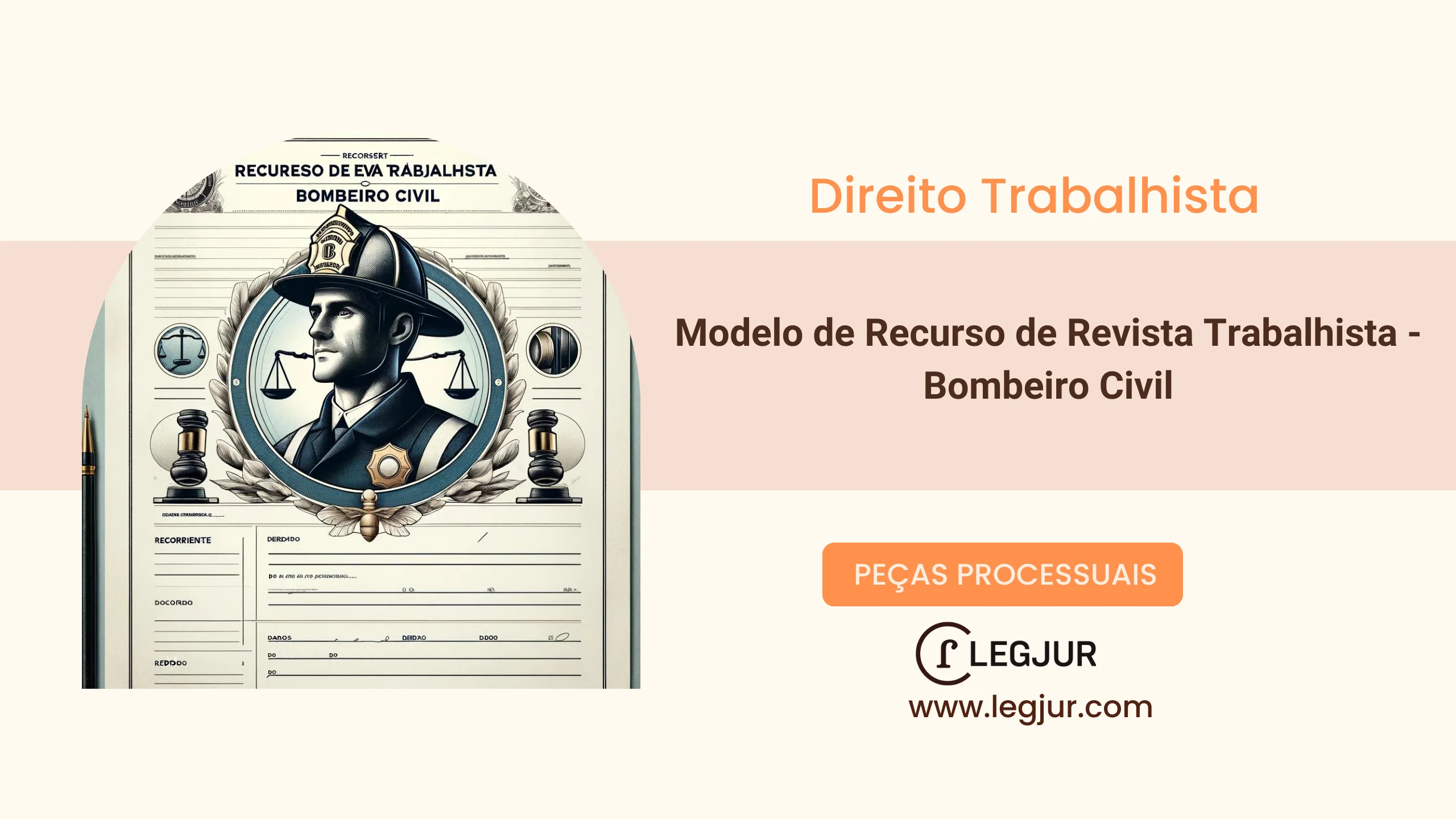 Modelo de Recurso de Revista Trabalhista - Bombeiro Civil