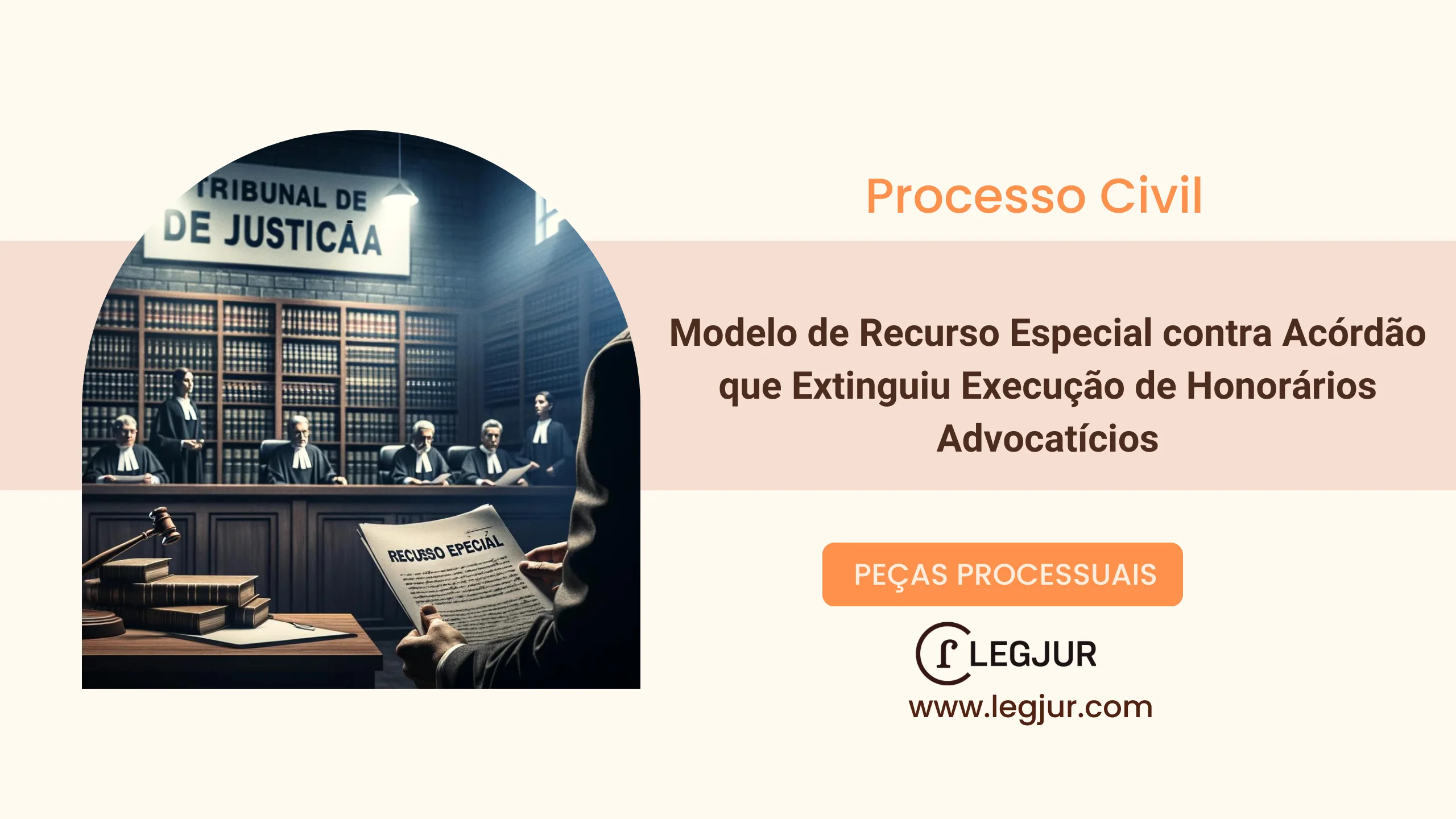 Modelo de Recurso Especial ao STJ para Reconhecimento de Força Executiva em Contrato de Honorários Advocatícios