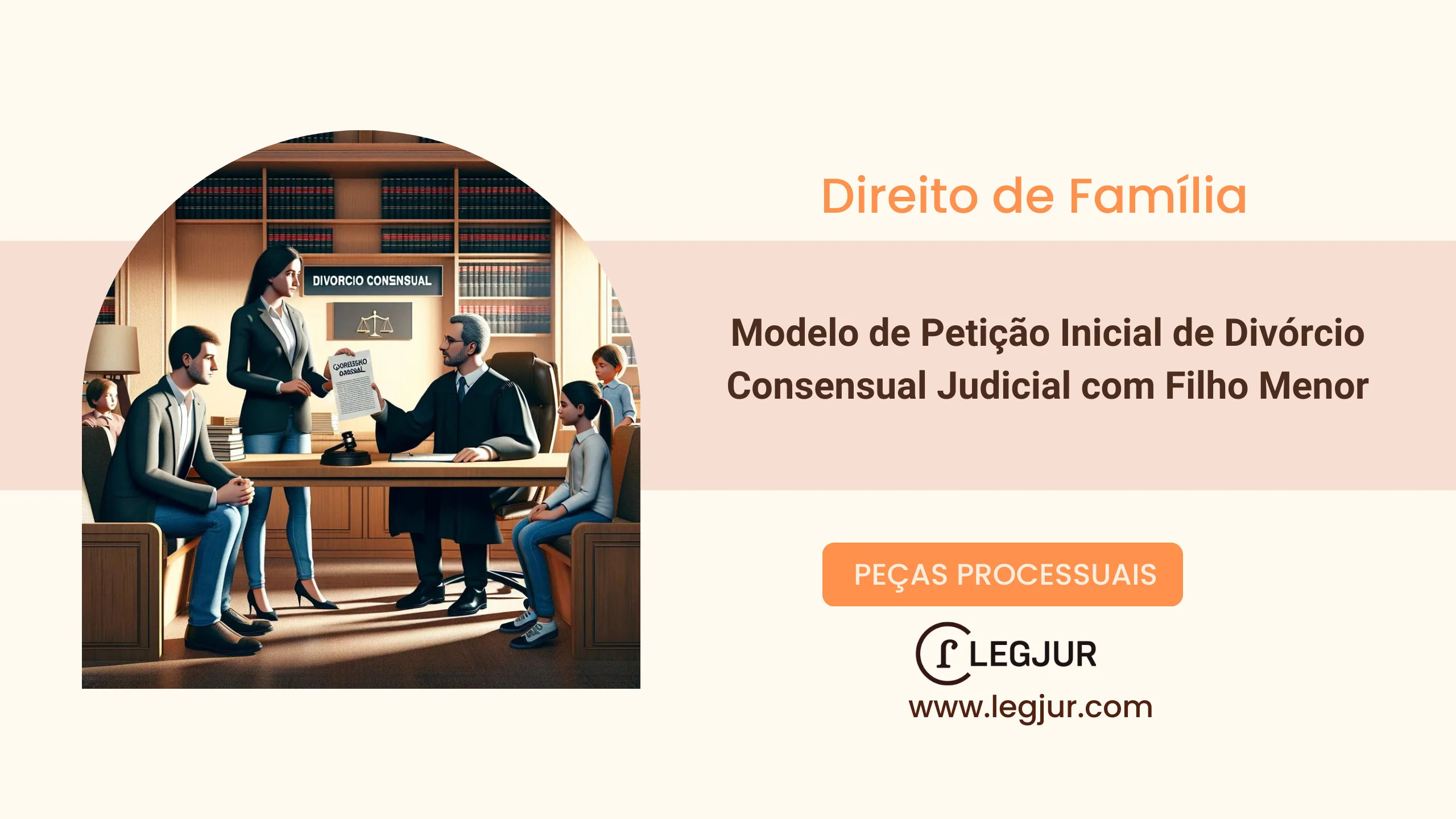 Modelo de Pedido de Homologação de Acordo para Divórcio Consensual com Partilha de Bens, Guarda Compartilhada e Pensão Alimentícia