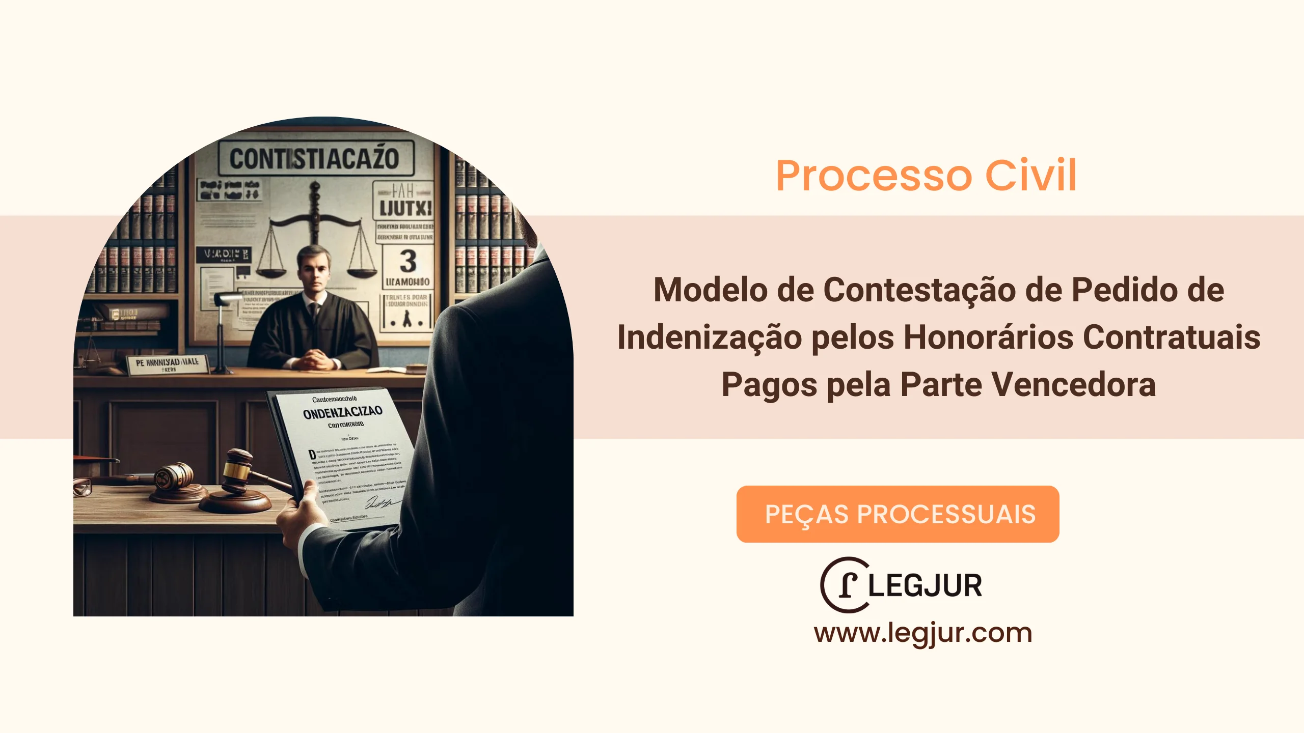 Modelo de Contestação à Ação de Indenização por Honorários Contratuais com Fundamentação em Princípios Jurídicos e Jurisprudência