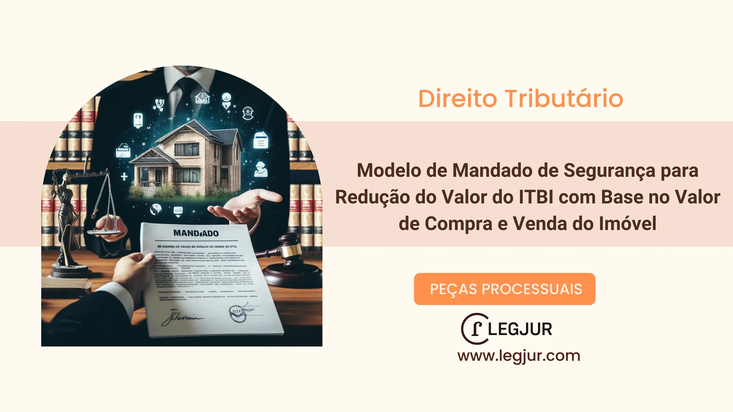 Modelo de Mandado de Segurança com Pedido de Liminar para Recolhimento de ITBI com Base no Valor Efetivo da Transação