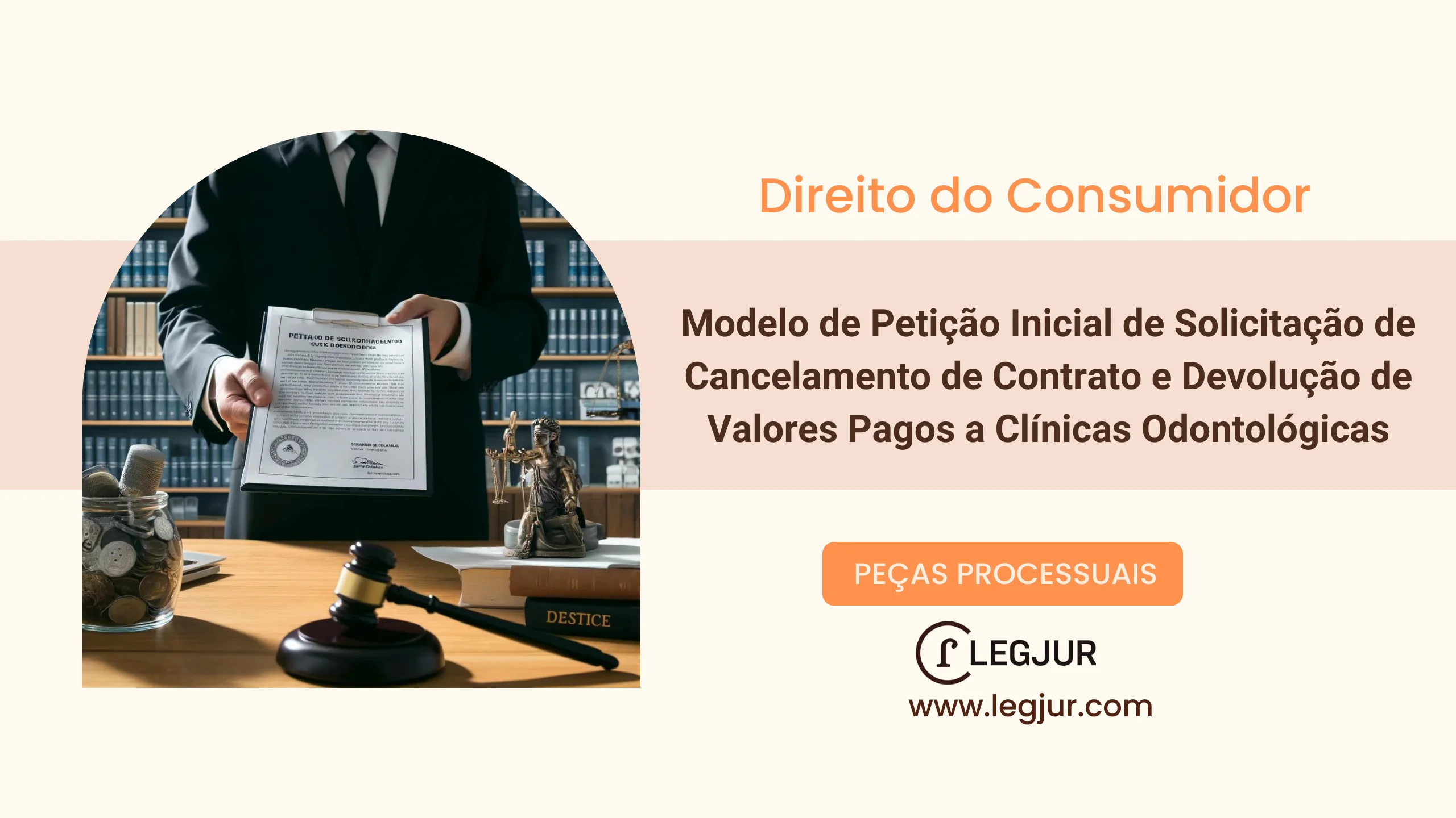 Modelo de Ação de Cancelamento de Contrato com Devolução de Valores em Razão de Descumprimento Contratual pela Ré com Fundamento no Código de Defesa do Consumidor e Código Civil