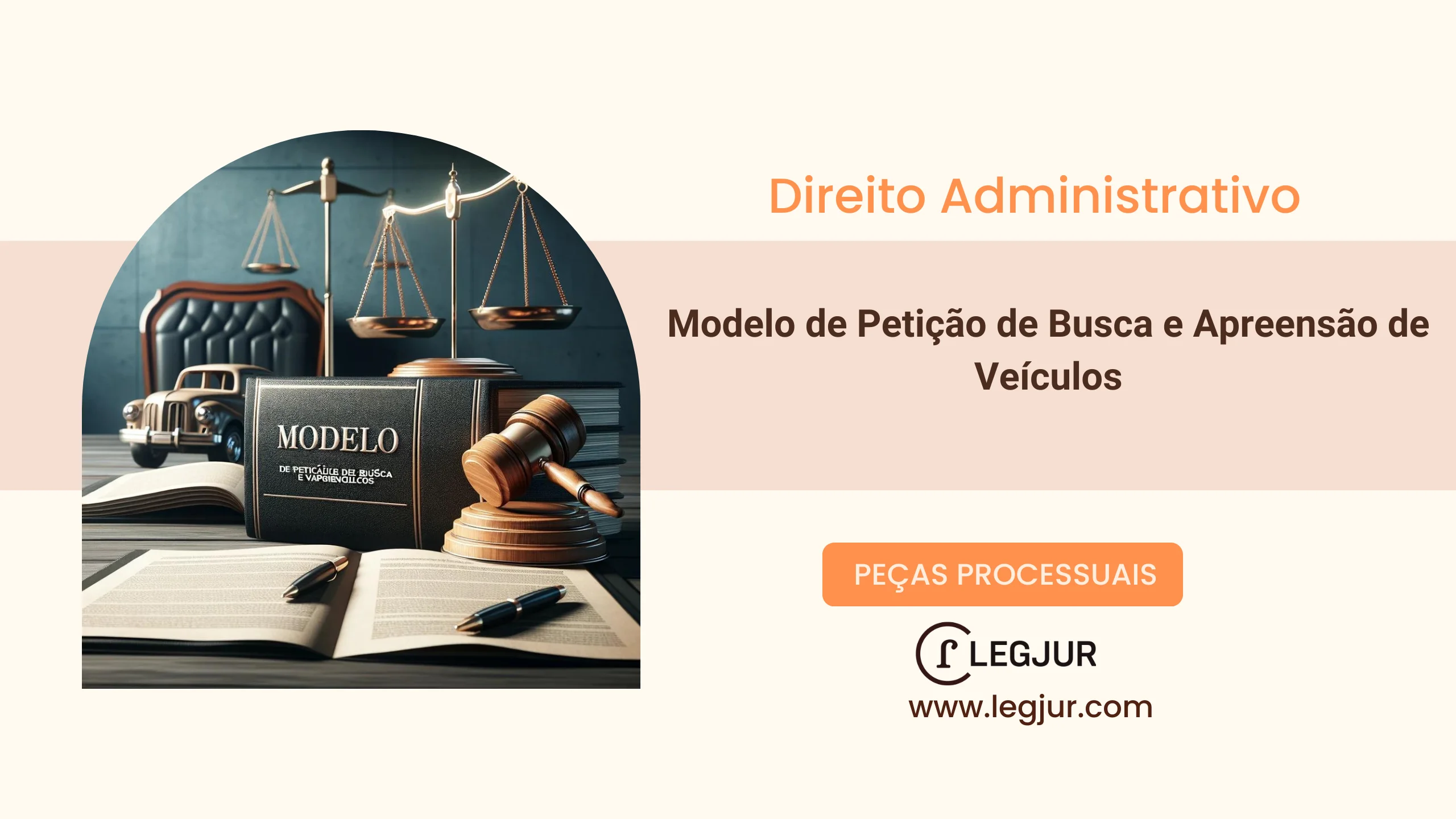 Modelo de Petição de Busca e Apreensão de Veículos por Inadimplemento com Base no Decreto-Lei 911/1969 e CPC/2015