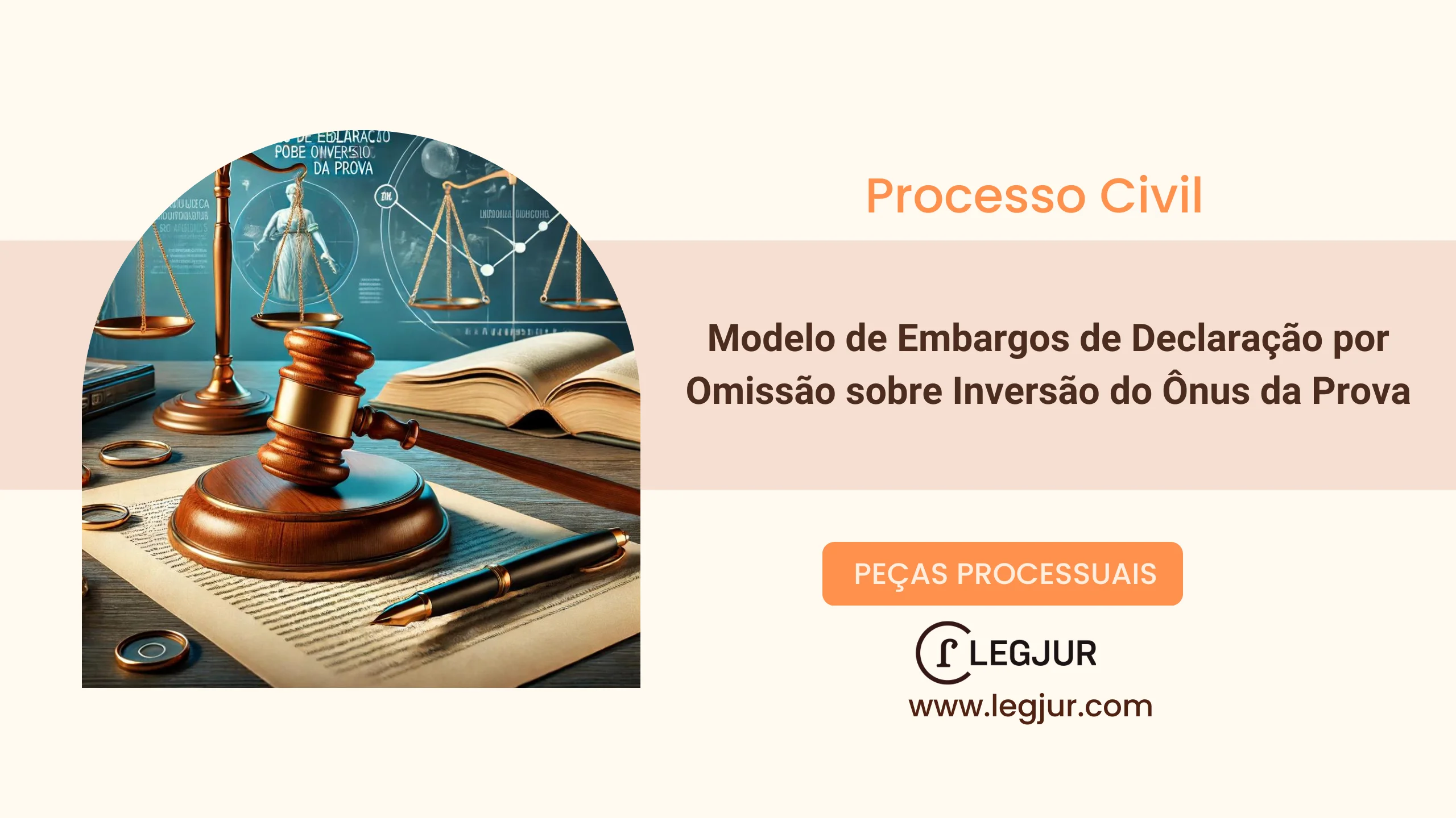 Modelo de Embargos de Declaração com Pedido de Manifestação sobre Inversão do Ônus da Prova em Processo Cível