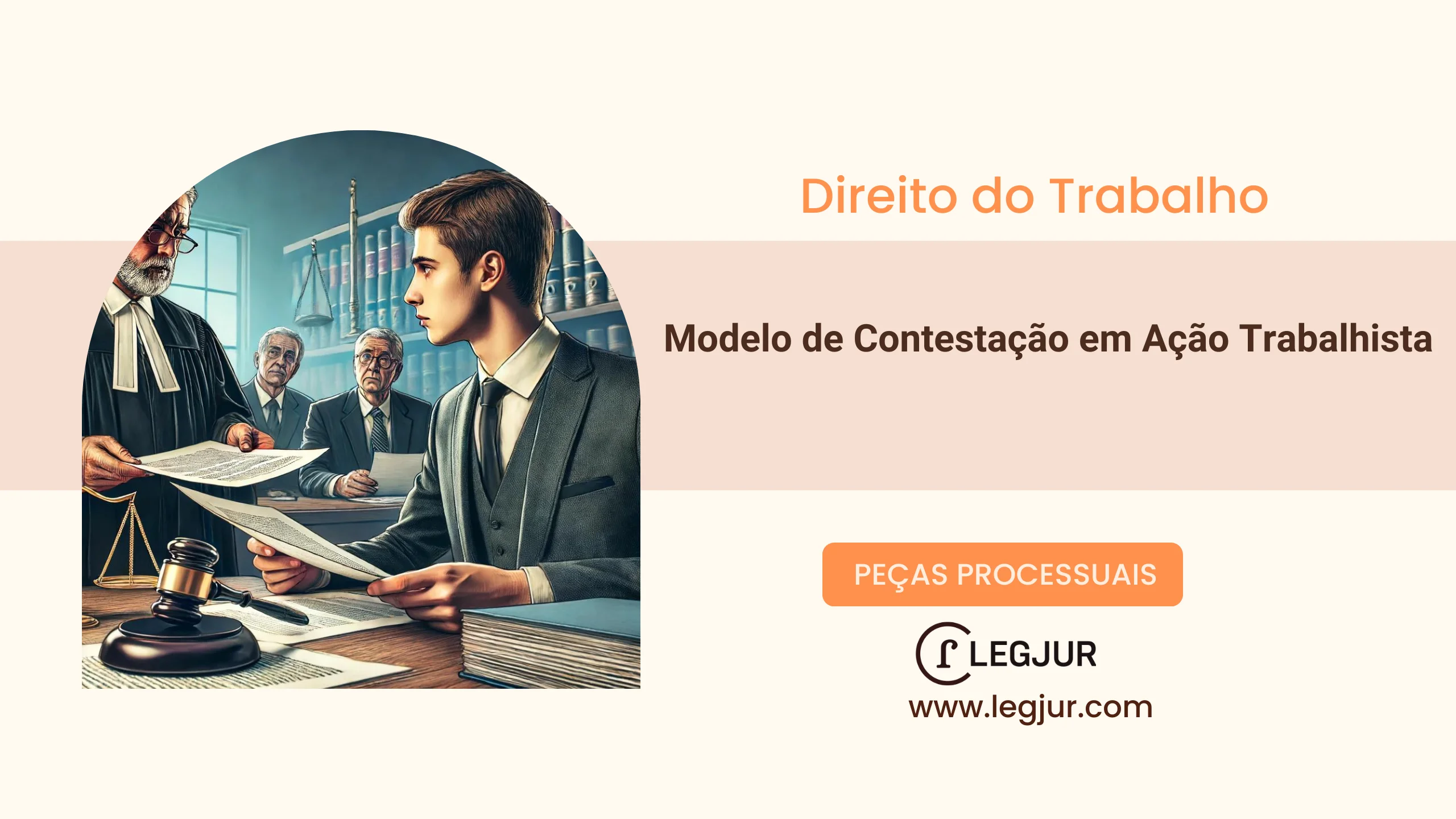 Modelo de Contestação Trabalhista Contra Reclamação por Diferenças Salariais, Horas Extras e Danos Morais