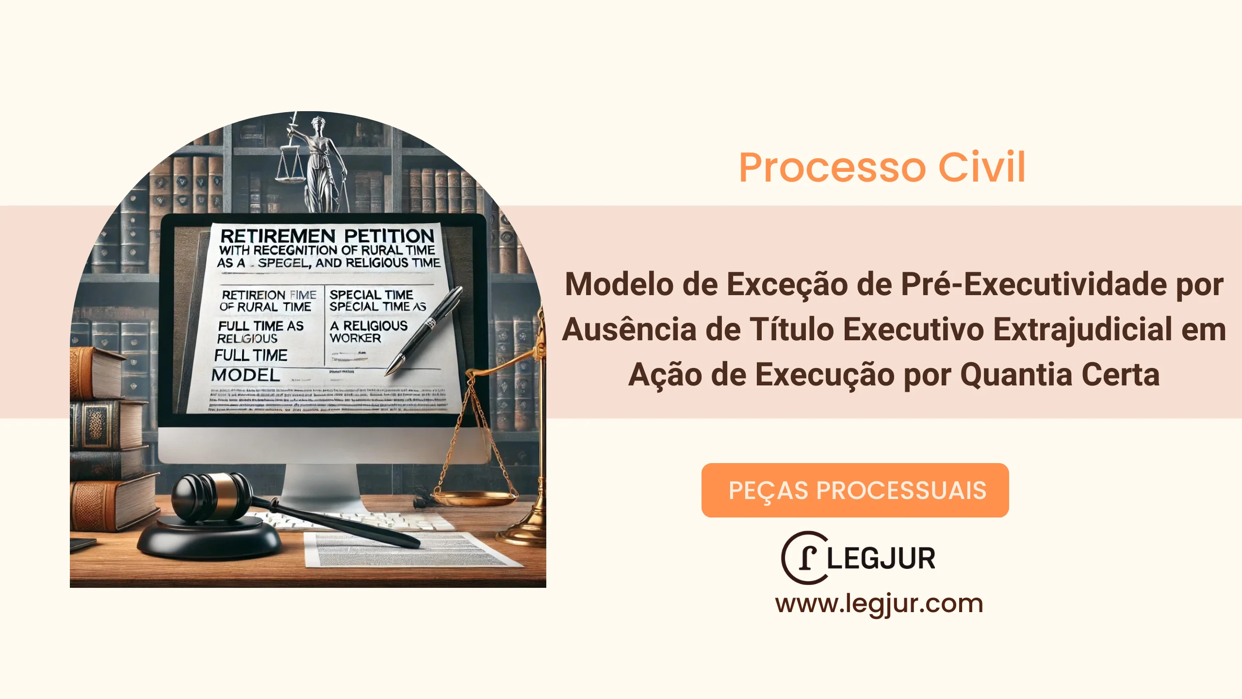 Modelo de Exceção de Pré-Executividade em Ação de Execução por Quantia Certa: Defesa contra Inexistência de Título Executivo, Negociação em Curso e Proteção ao Idoso