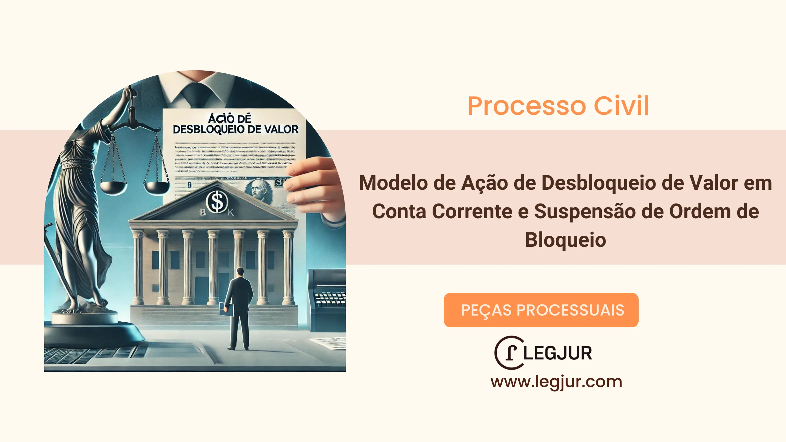 Modelo de Ação de Desbloqueio de Valores Provenientes de Salário c/c Suspensão de Ordem de Bloqueio em Execução Fiscal de IPTU