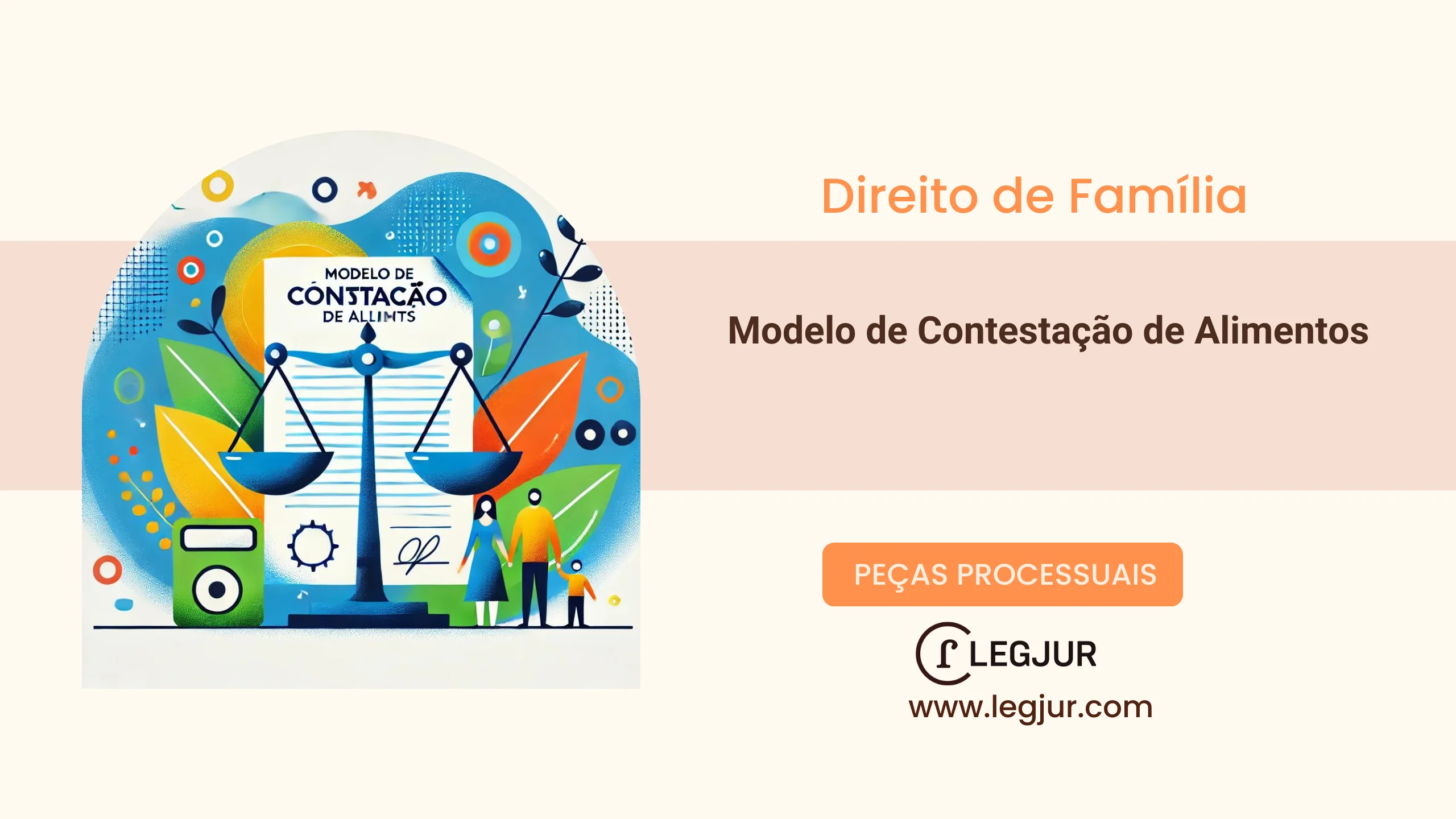 Modelo de Contestação em Ação de Alimentos com Pedido de Redução de Pensão Alimentícia com Base no Trinômio Necessidade, Possibilidade e Razoabilidade