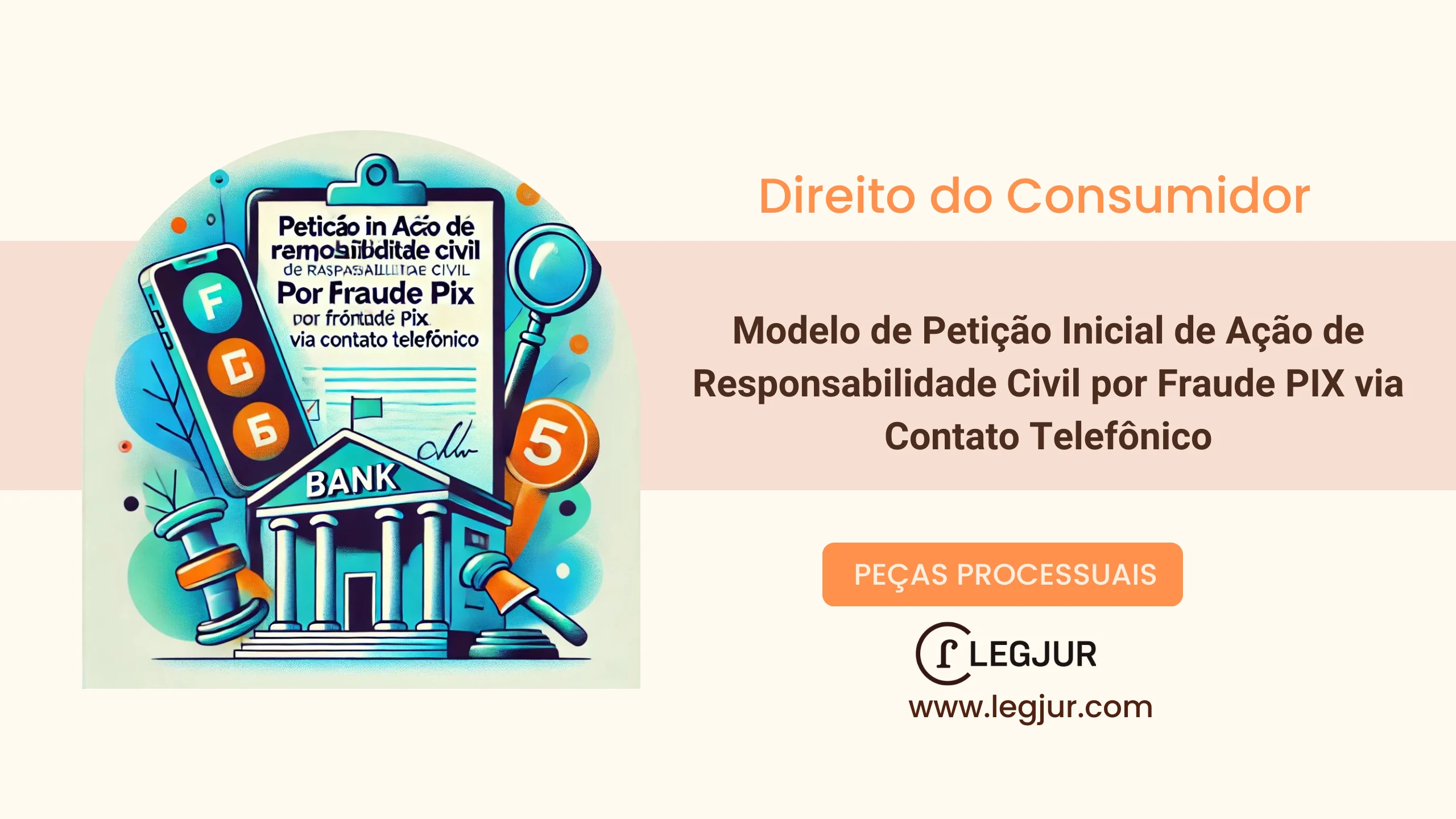 Modelo de Ação de Indenização por Danos Materiais e Morais contra Banco do Brasil por Fraude Bancária via PIX