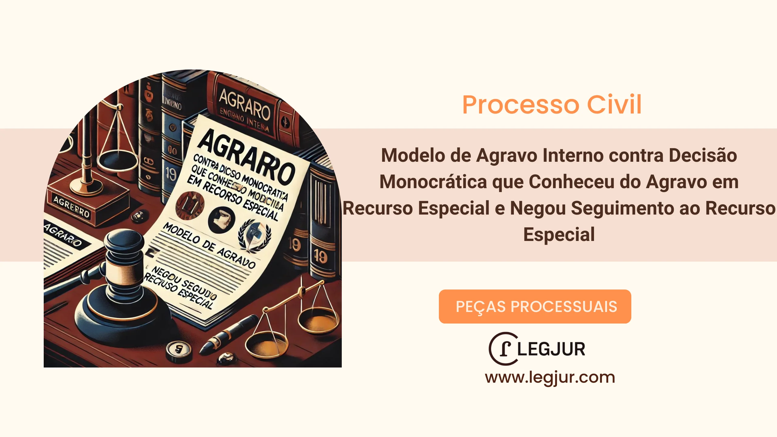 Modelo de Agravo Interno no Recurso Especial: Pedido de Reconsideração de Decisão Monocrática que Negou Seguimento ao Recurso Especial com Base no CPC/2015