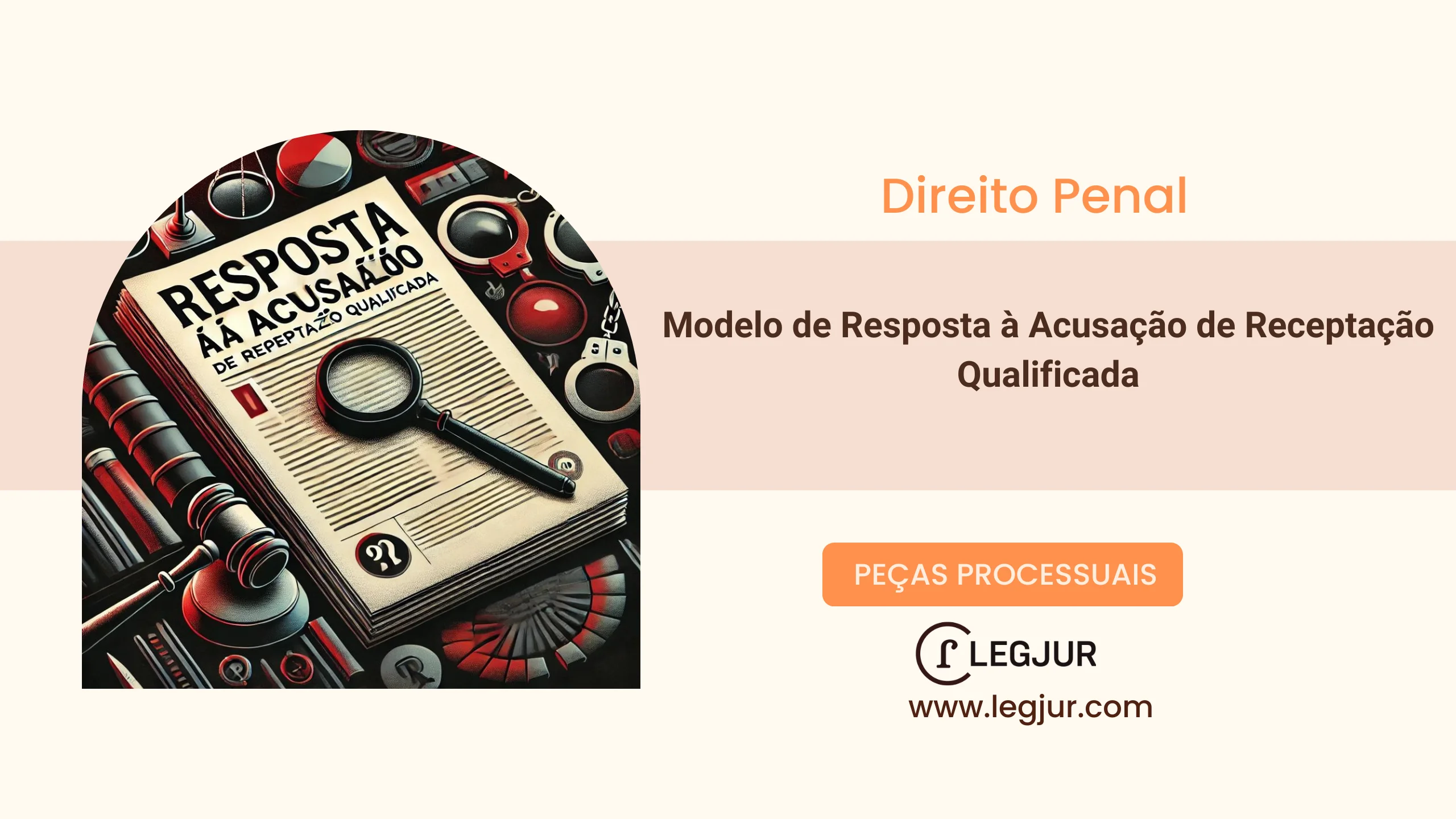 Modelo de Resposta à Acusação em Processo Criminal de Receptação Qualificada com Fundamentação no CPP, Art. 396-A