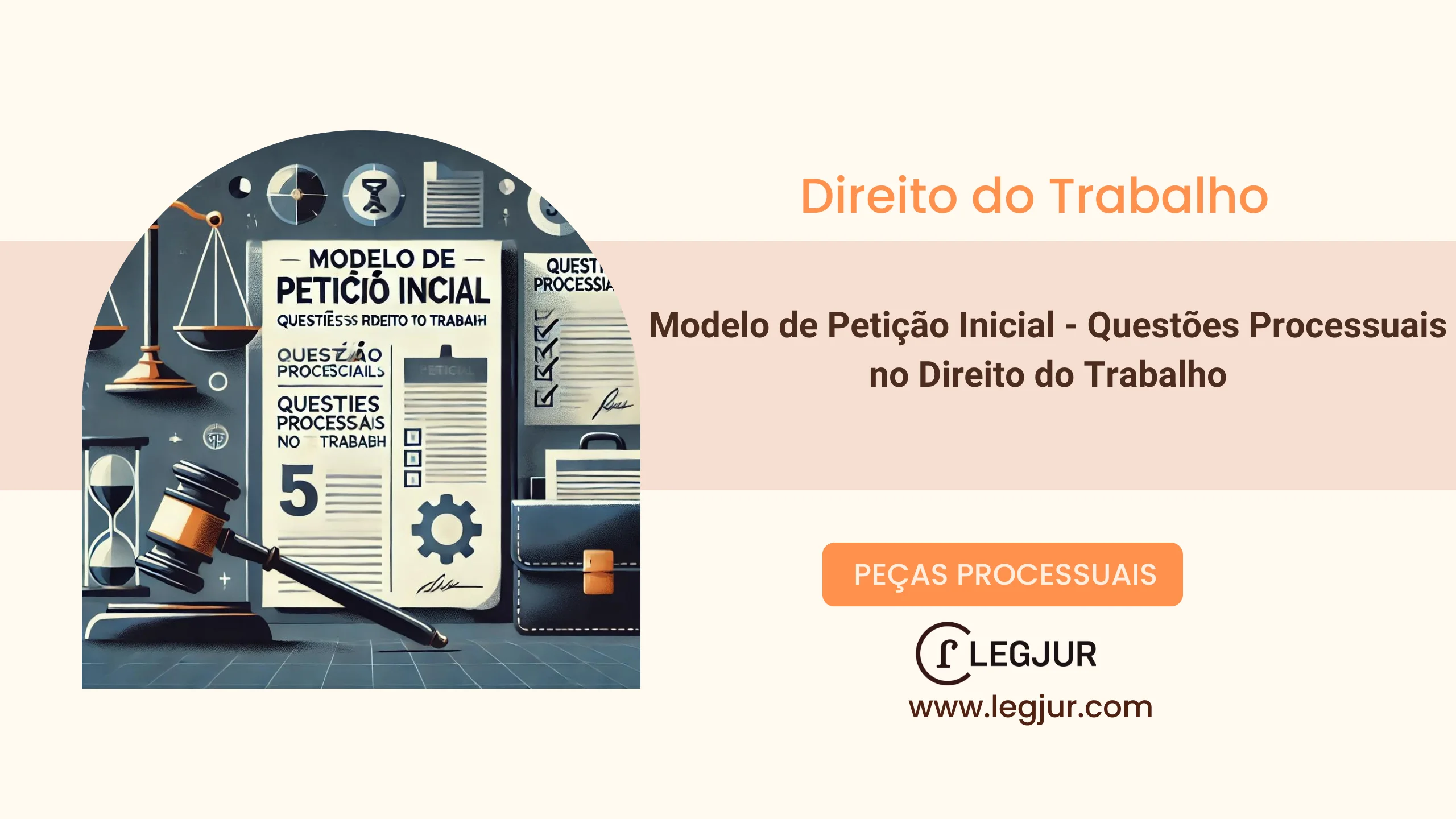 Modelo de Reclamação Trabalhista com Fundamentação Jurídica e Pedidos de Verbas Rescisórias e Horas Extras