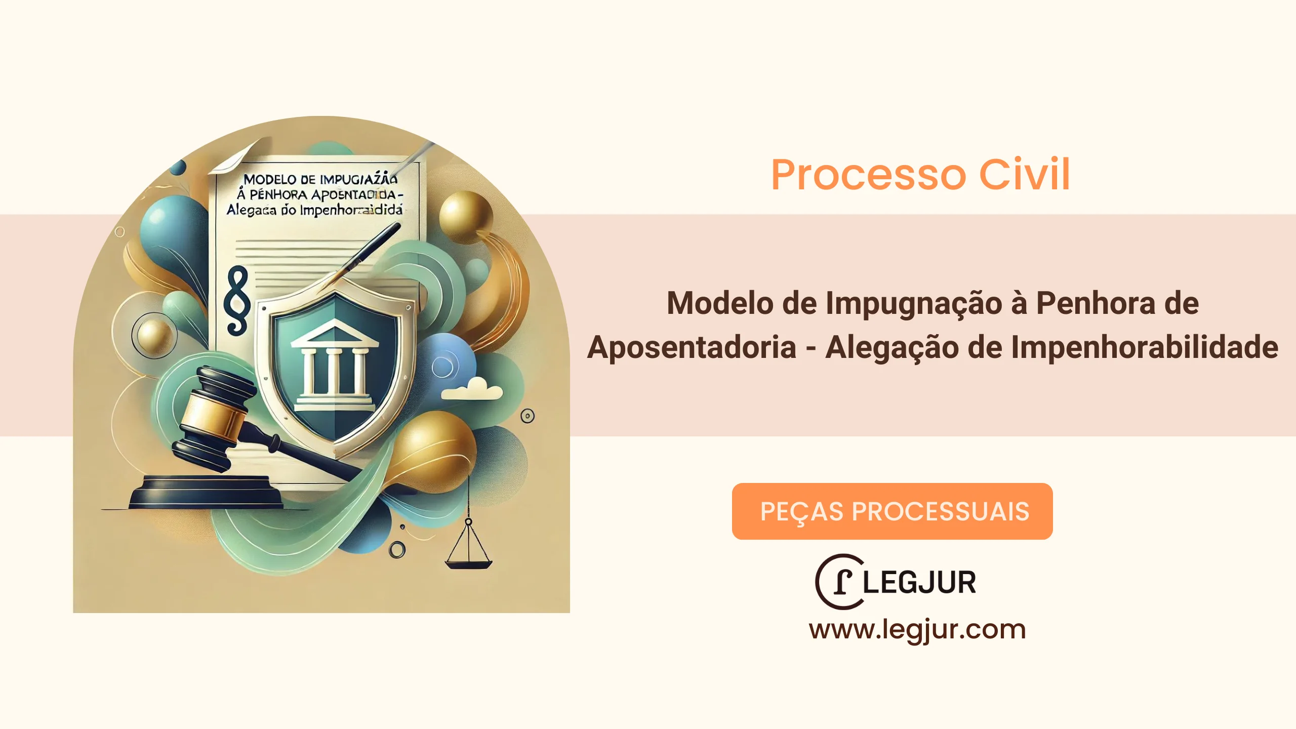 Modelo de Impugnação à Penhora de Aposentadoria com Base no Art. 833, IV, do CPC/2015