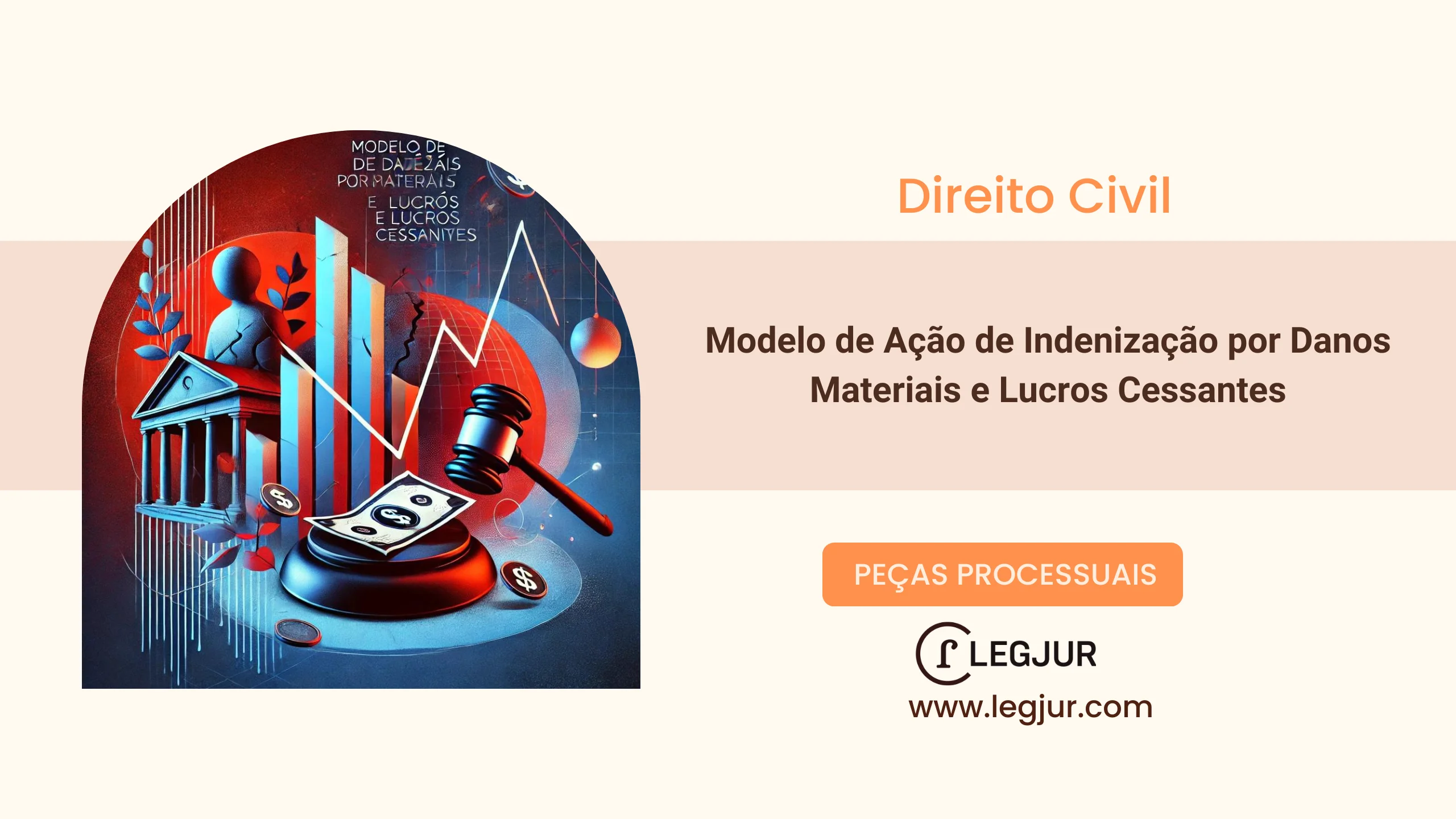 Modelo de Petição Inicial de Ação de Indenização por Danos Materiais e Lucros Cessantes em Acidente de Trânsito