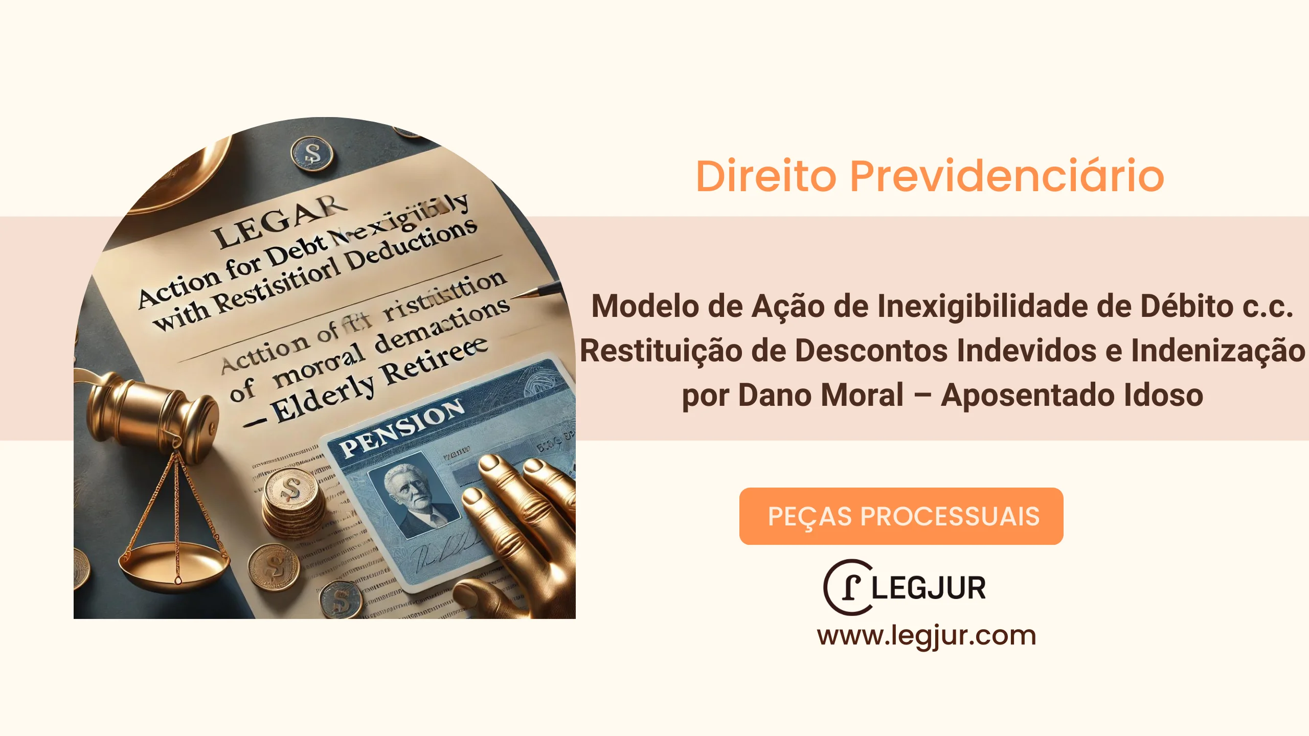 Modelo de Ação de Inexigibilidade de Débito com Pedido de Restituição de Descontos Indevidos e Indenização por Danos Morais contra INSS e COBAP
