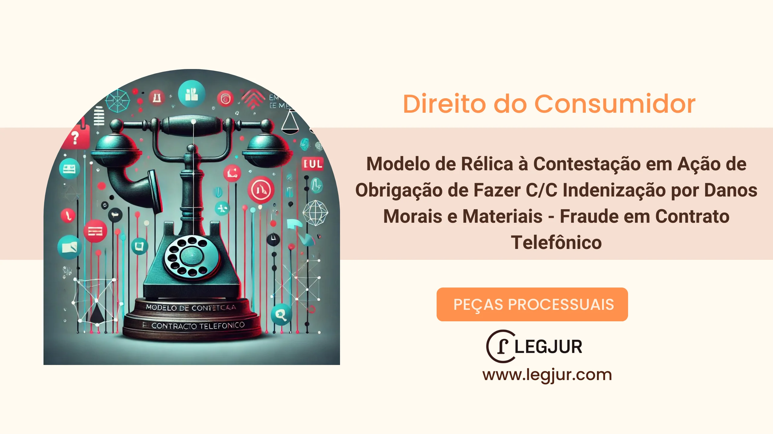 Modelo de Réplica à Contestação em Ação de Obrigação de Fazer Cumulada com Pedido de Indenização por Danos Materiais, Morais e Tutela de Urgência contra RGE Sul Distribuidora de Energia S/A