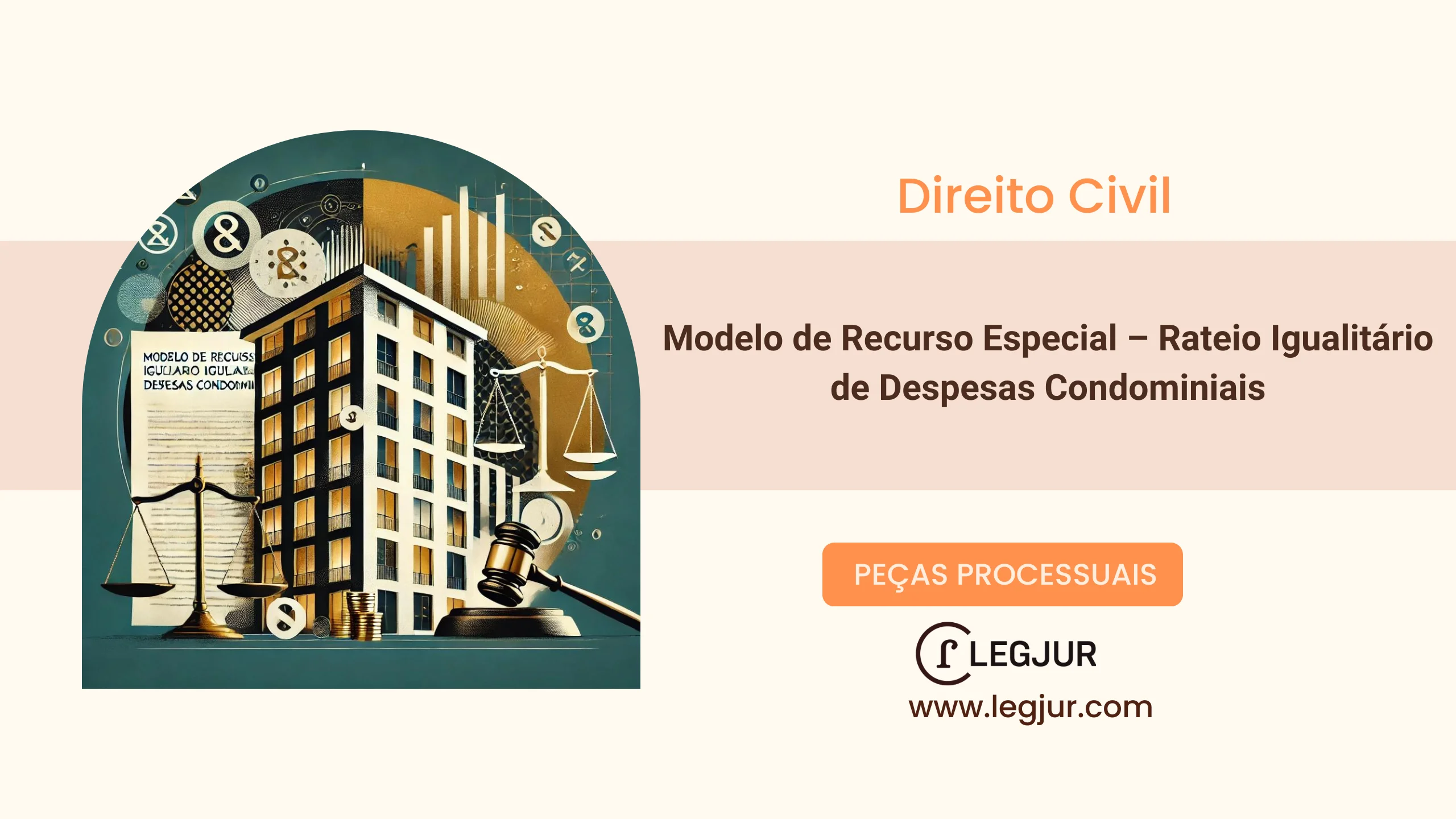 Modelo de Recurso Especial ao STJ com Base em Contrariedade Legal e Divergência Jurisprudencial sobre Critério de Rateio de Despesas Condominiais