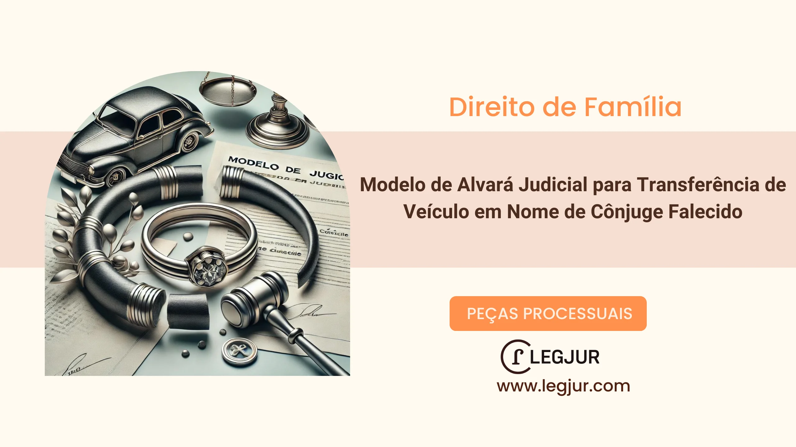 Modelo de Pedido de Expedição de Alvará Judicial para Transferência de Bem Móvel com Presença de Herdeiro Menor, Fundamentado no CPC/2015 e na Lei 6.858/80