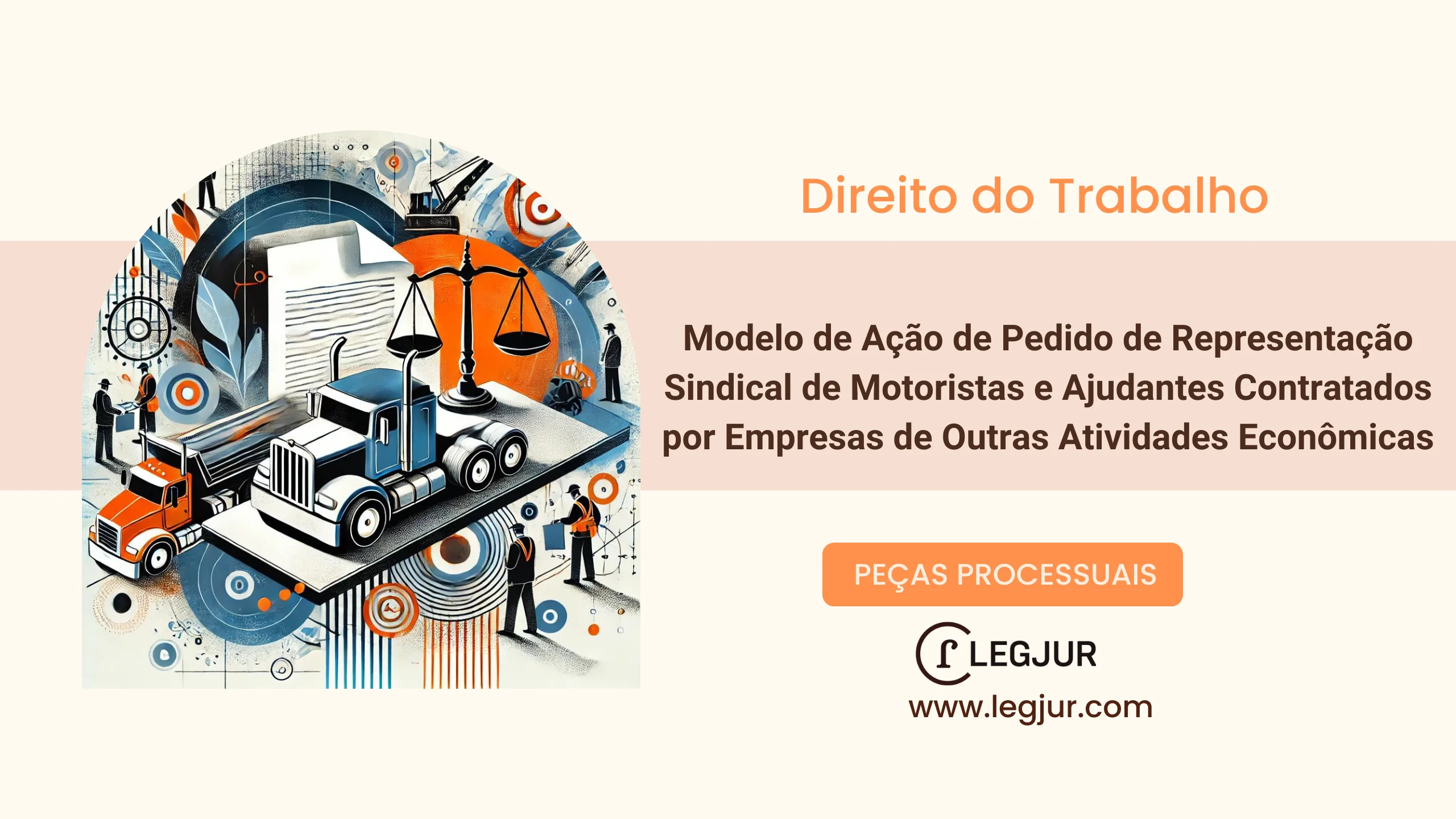 Modelo de Ação Declaratória Proposta por Sindicato para Reconhecimento de Representação de Categoria Profissional de Motoristas e Ajudantes de Motoristas
