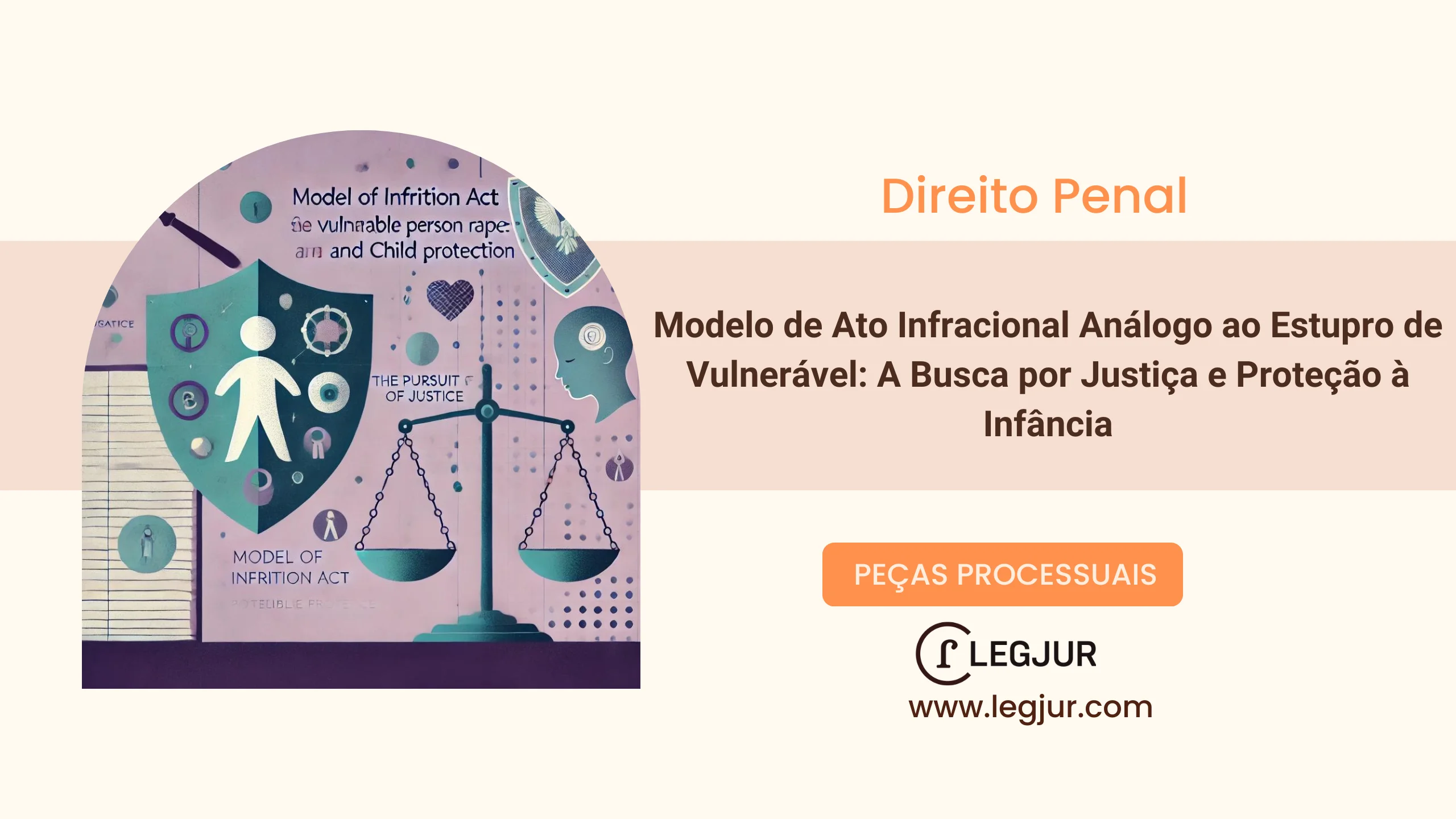 Modelo de Representação por Ato Infracional com Pedido de Medida Socioeducativa em Caso de Estupro de Vulnerável