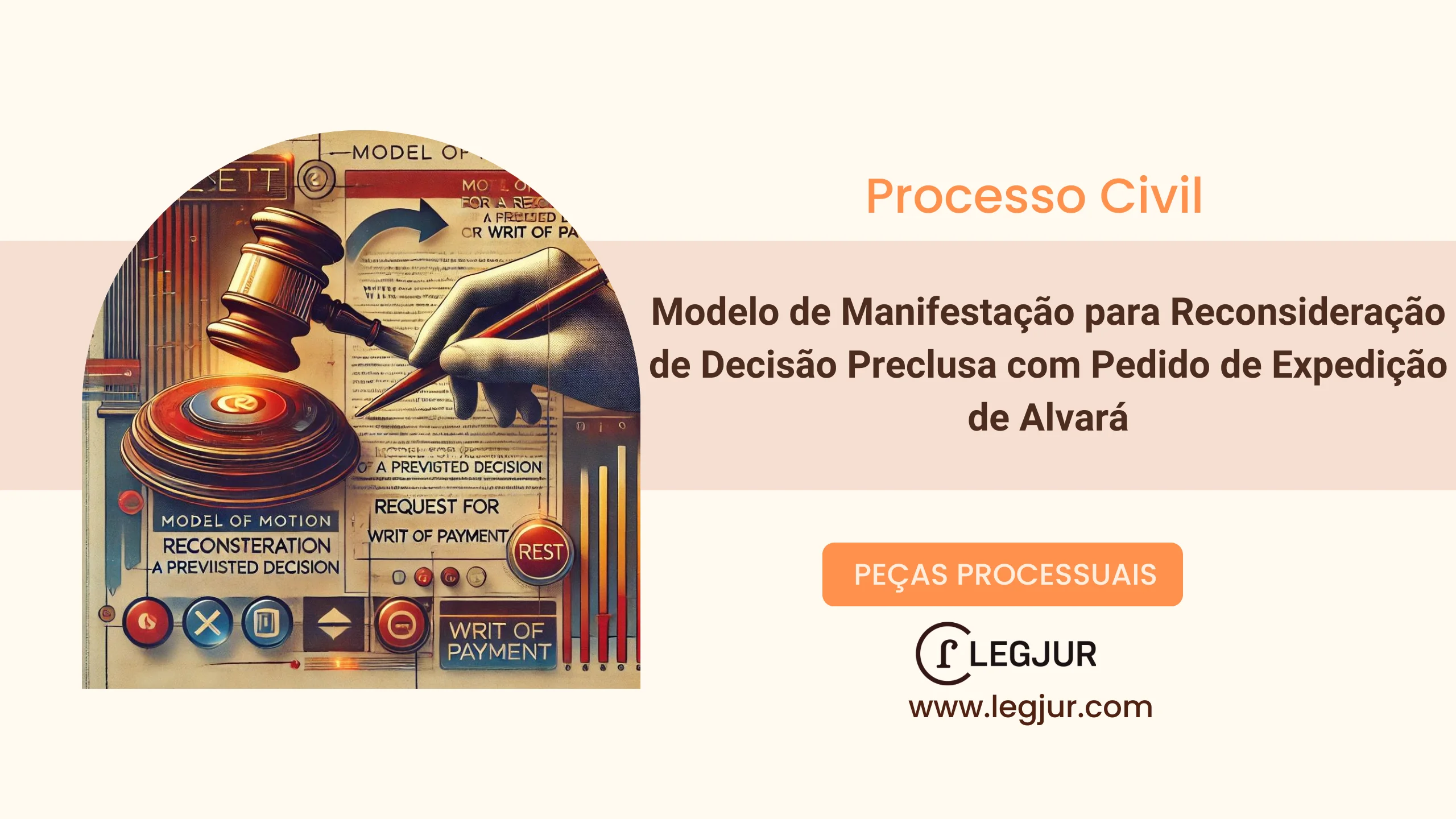 Modelo de Pedido de Expedição de Alvará em Processo com Decisão Preclusa